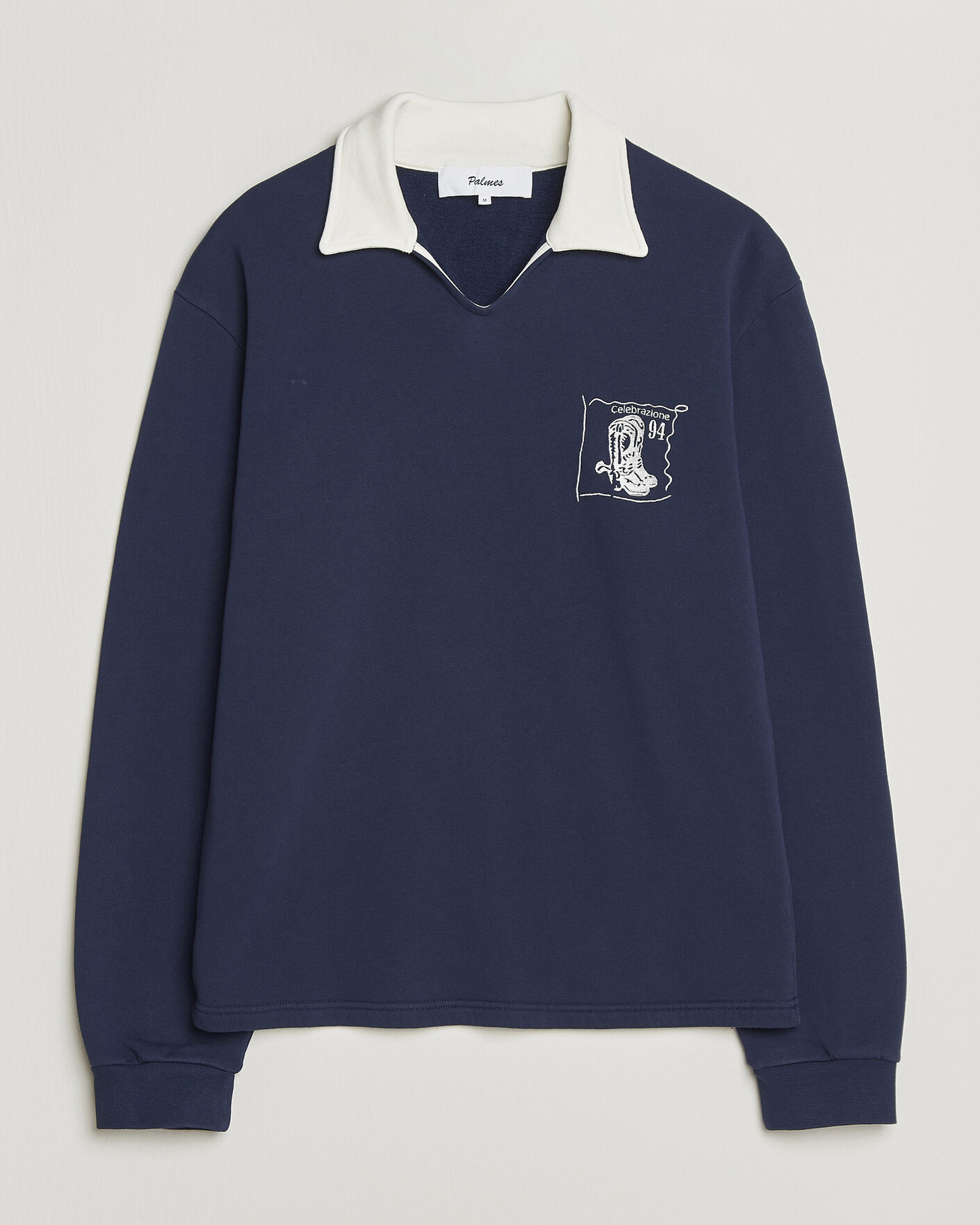 Herr | Tröjor | Palmes | Boot Open Rugby Shirt Navy