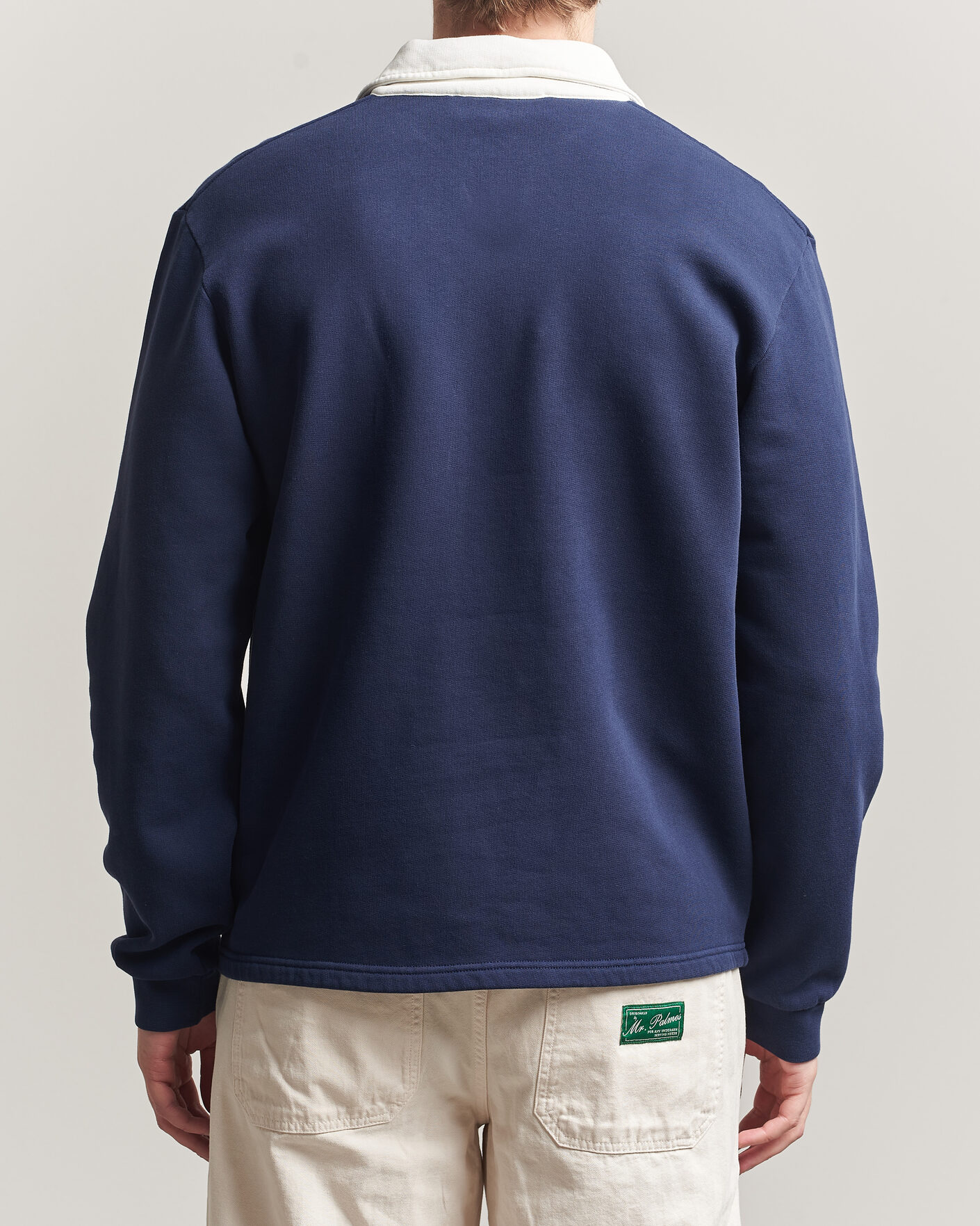 Herr | Tröjor | Palmes | Boot Open Rugby Shirt Navy