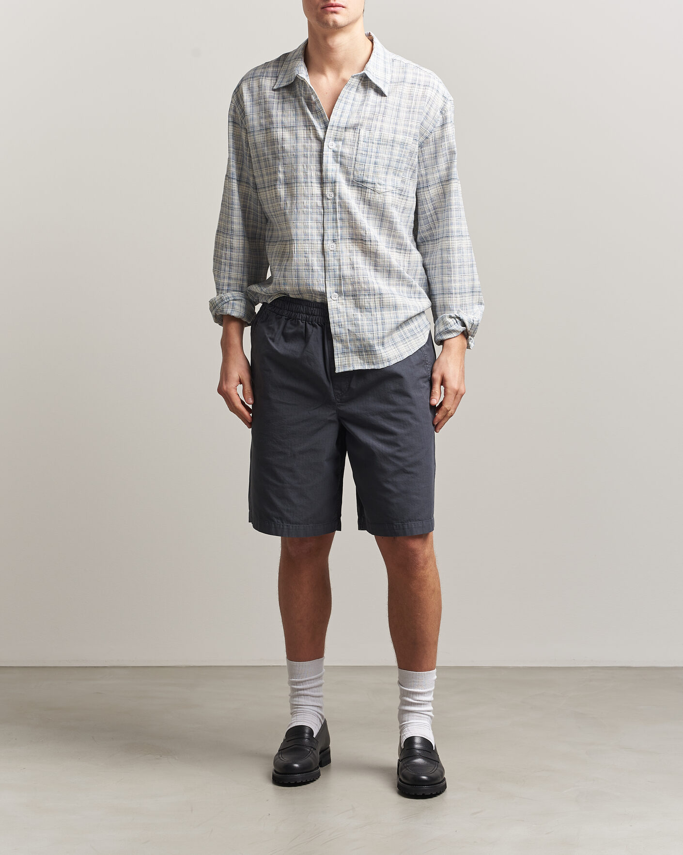 Herr | Shorts | Palmes | Lucien Shorts Charcoal