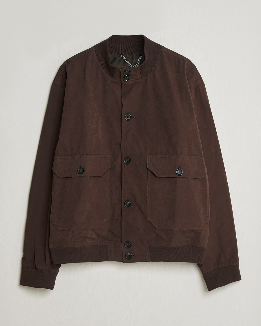 Herr | Jackor | Palmes | Waxed Cotton Jacket Brown