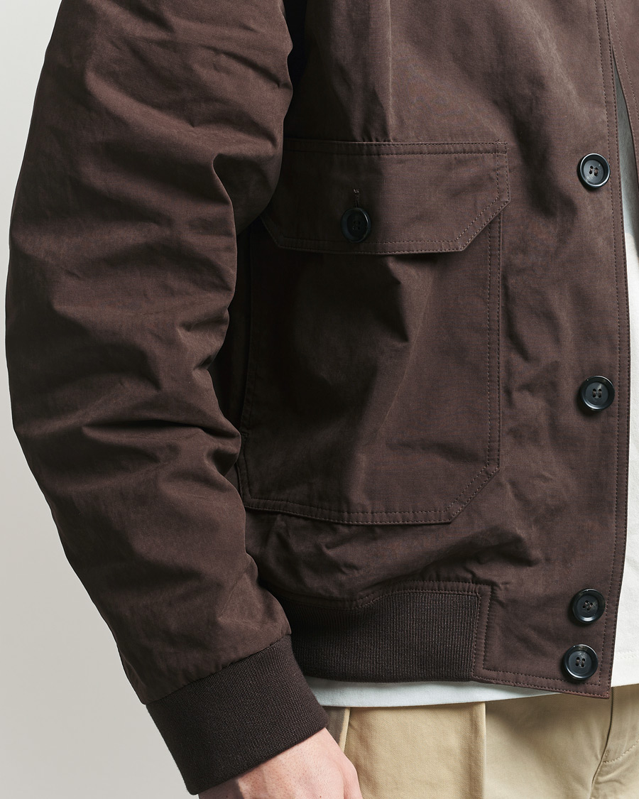 Herr | Jackor | Palmes | Waxed Cotton Jacket Brown