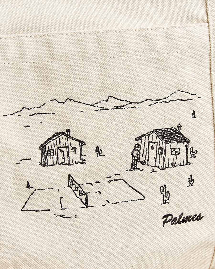 Herr | Väskor | Palmes | Sunshine Zip Tote Bag Off White