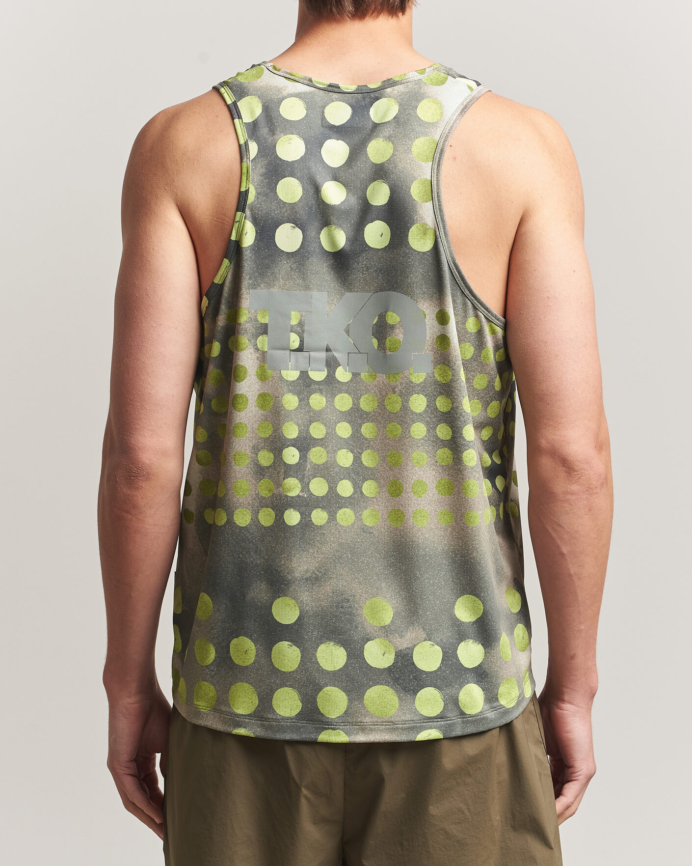 Herr | T-Shirts | Pas Normal Studios | TKO Balance Singlet Moss Green