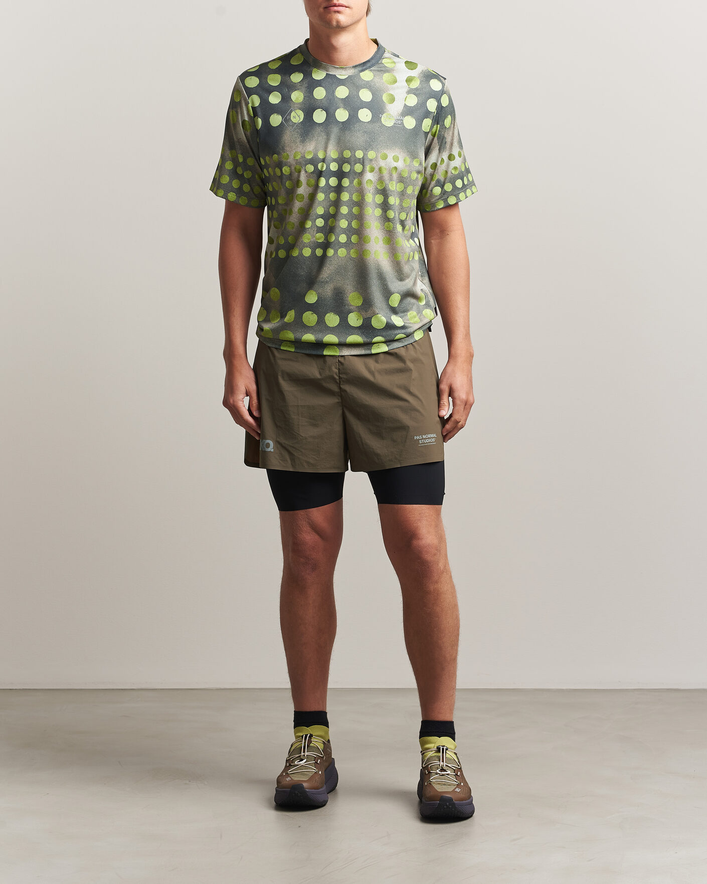 Herr | T-Shirts | Pas Normal Studios | TKO Balance T-Shirt Moss Green