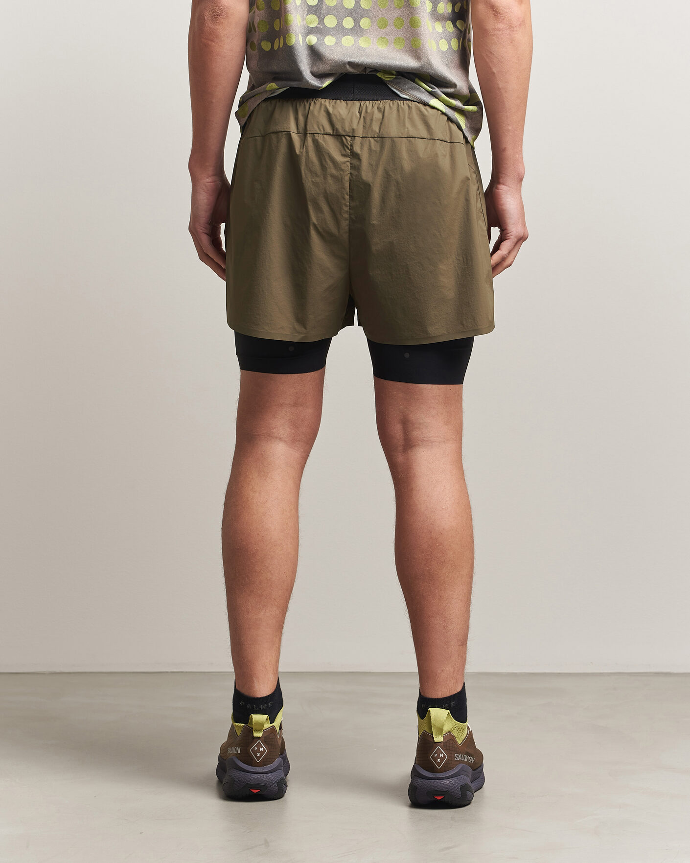 Herr | Shorts | Pas Normal Studios | TKO Balance 2-in-1 Shorts Dark Stone