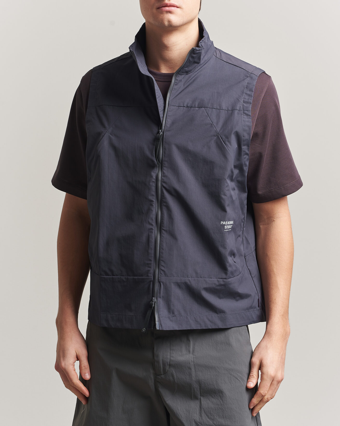 Herr | Jackor | Pas Normal Studios | Off Race Utility Vest Steel