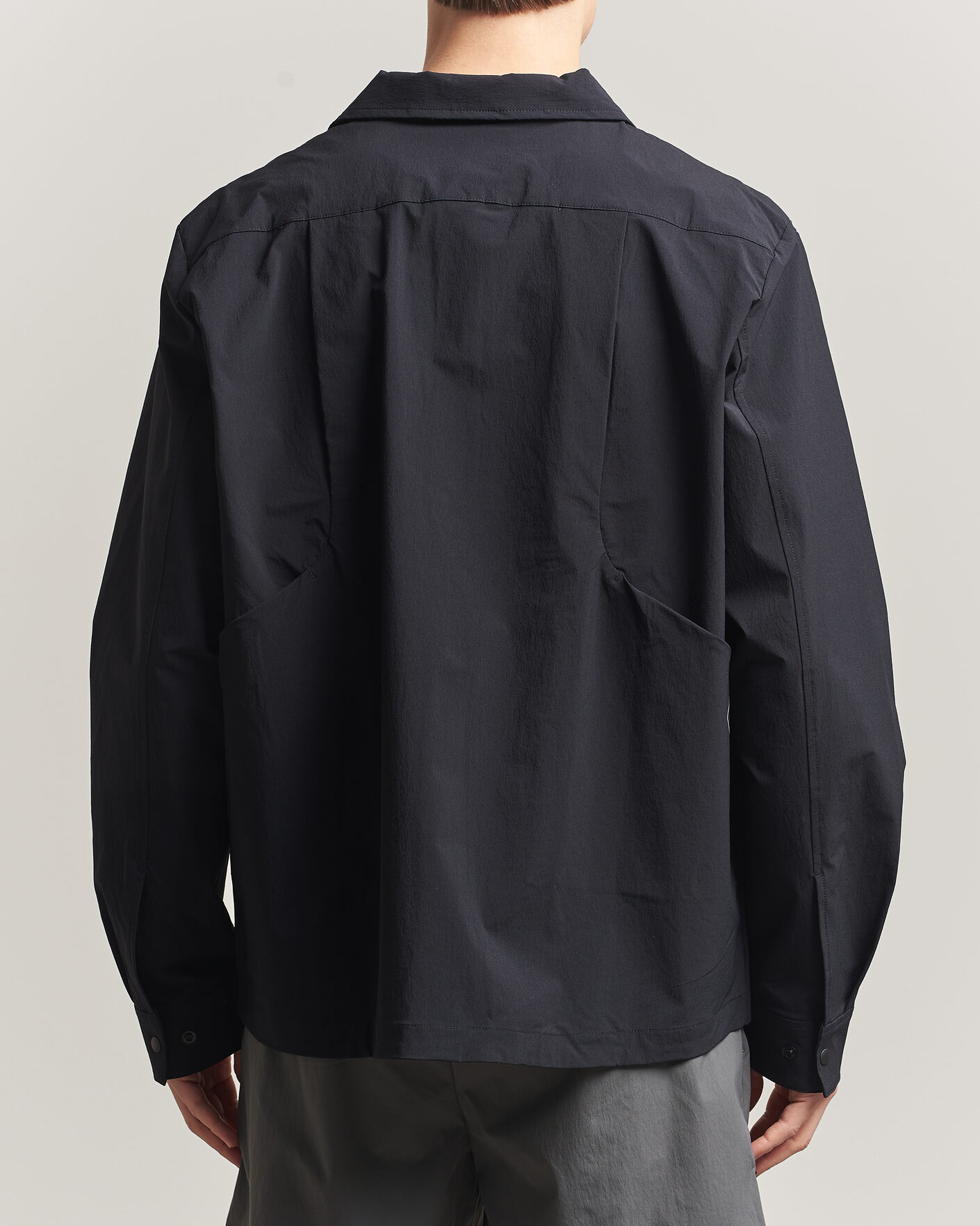 Herr | Skjortor | Pas Normal Studios | Off Race Tech Overshirt Black