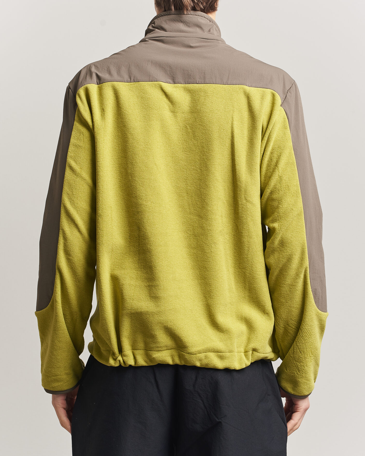 Herr | Jackor | Pas Normal Studios | Off Race Light Fleece Half Zip Moss Green