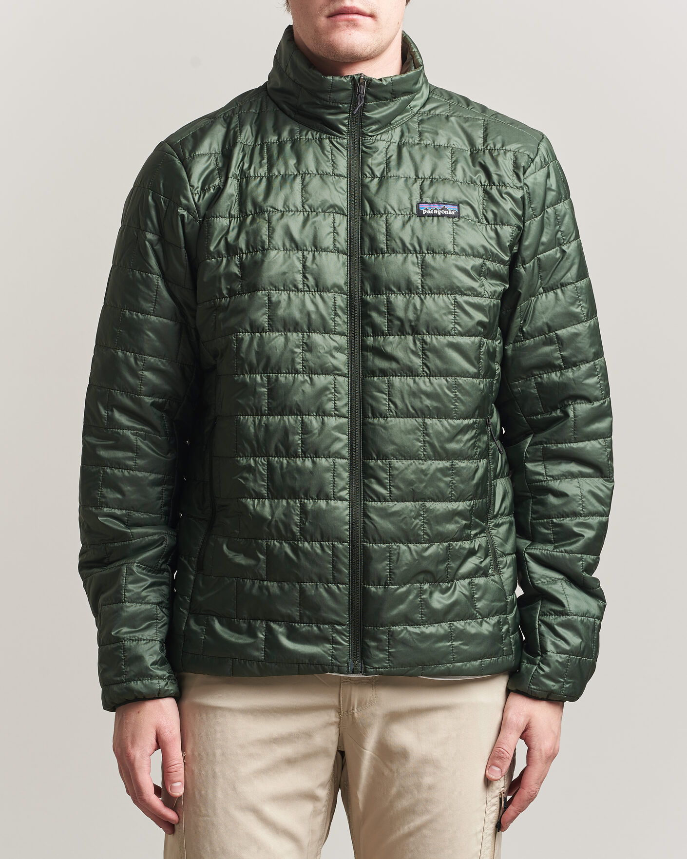 Herr | Jackor | Patagonia | Nano Puff Jacket Old Growth Green