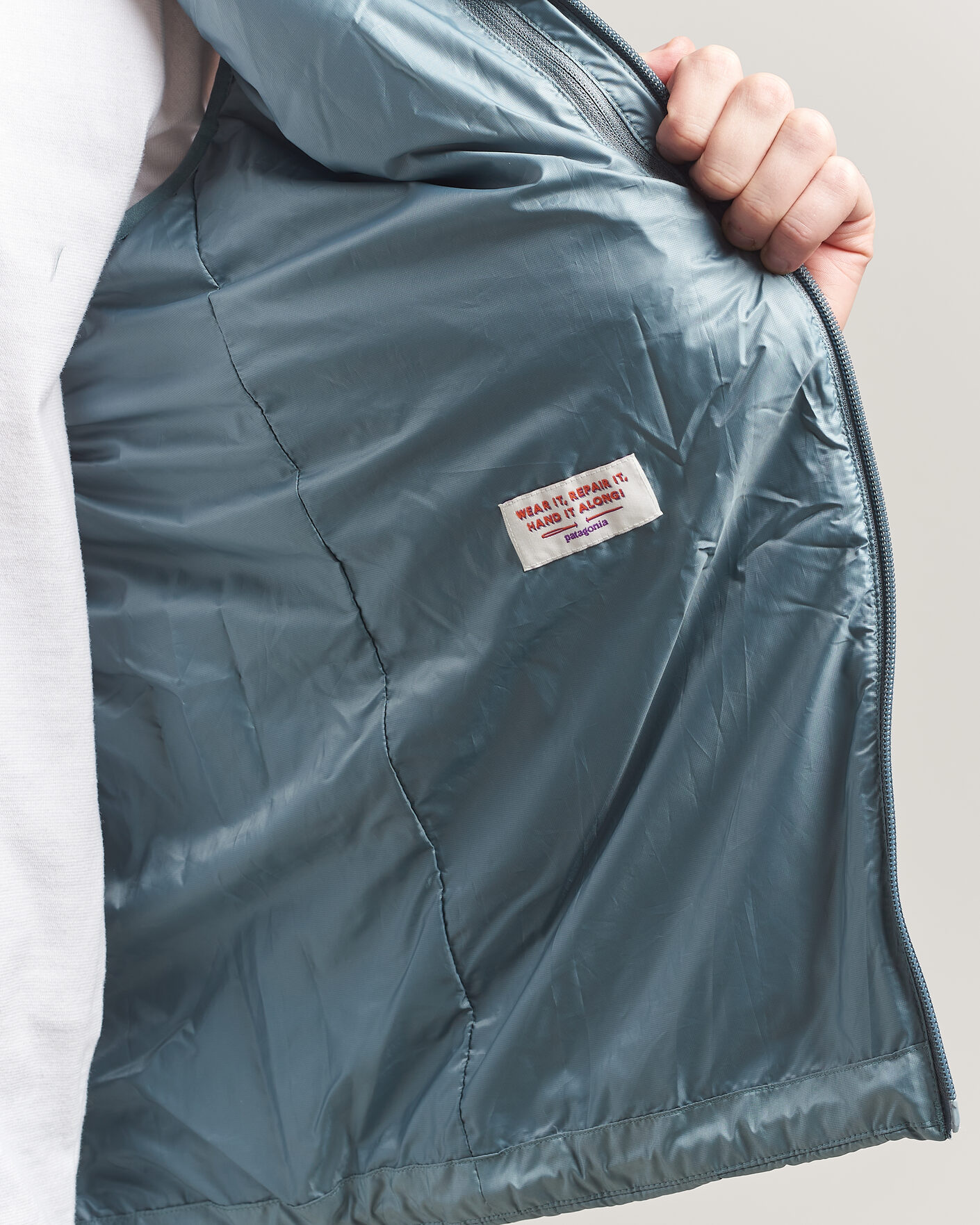 Herr | Västar | Patagonia | Nano Puff Vest Blue Sage