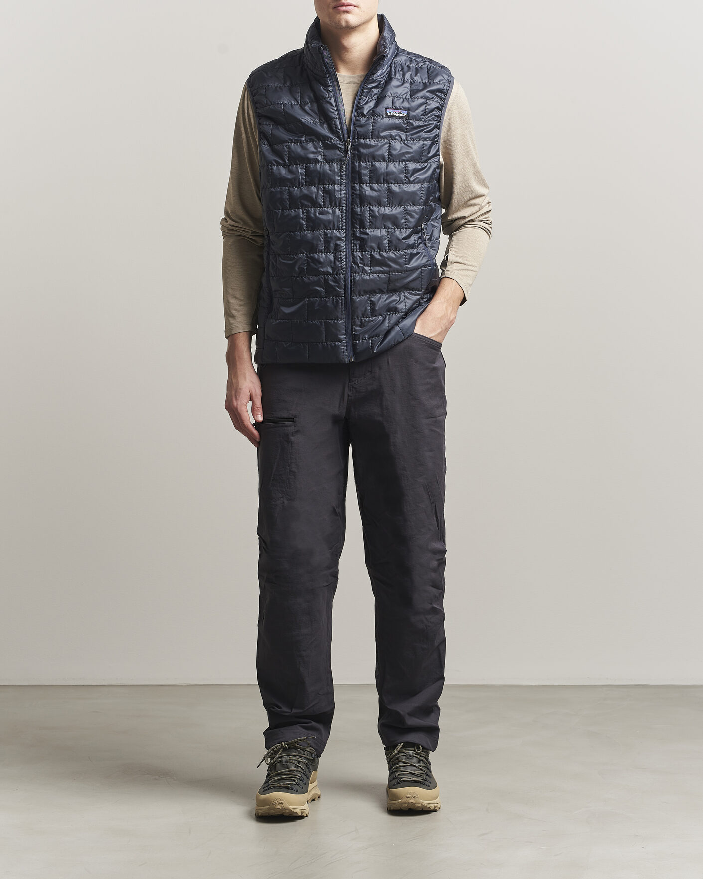 Herr | Västar | Patagonia | Nano Puff Vest Smolder Blue