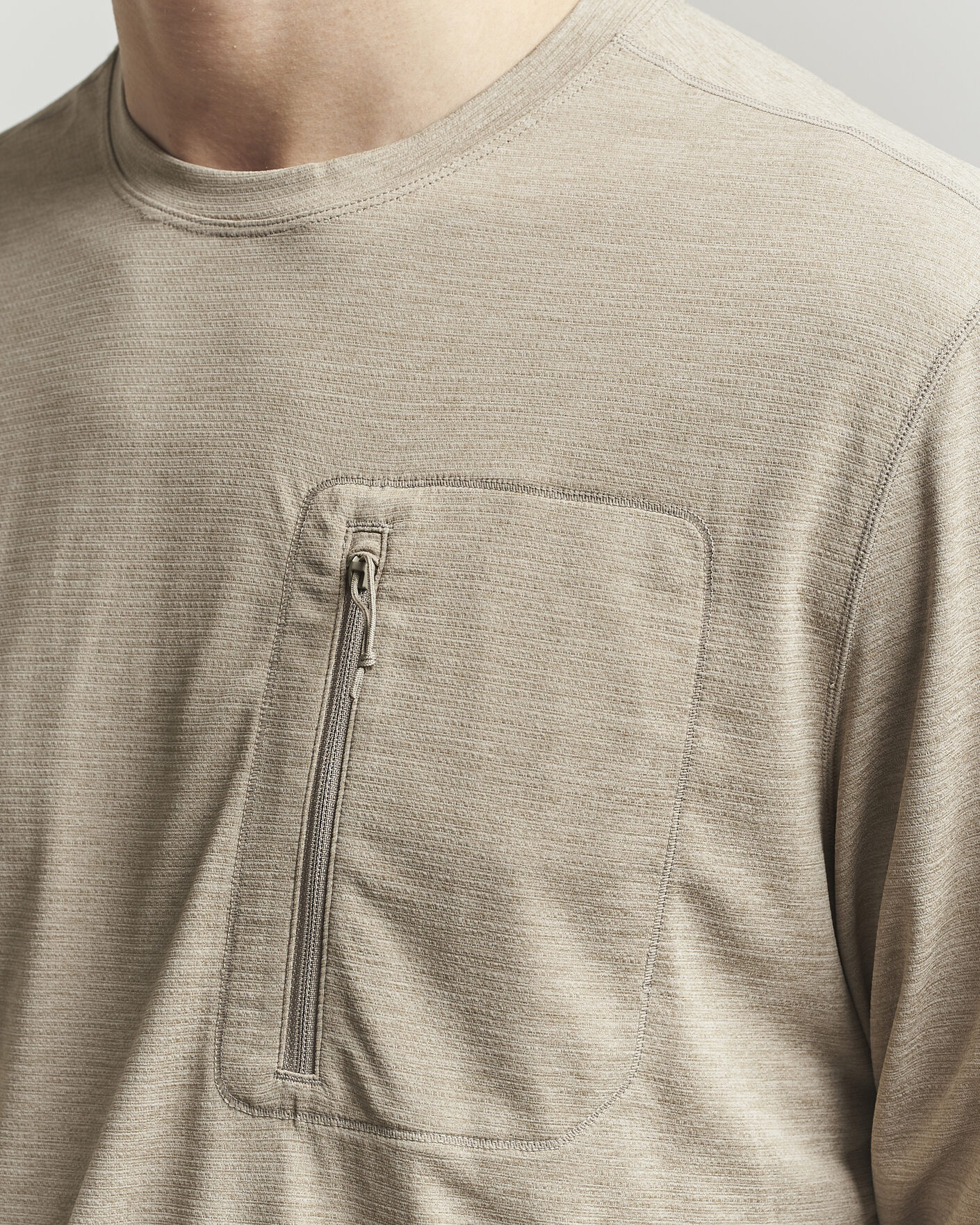Herr | T-Shirts | Patagonia | Cap Cool Long Sleeve Sun Shirt Seabird Grey