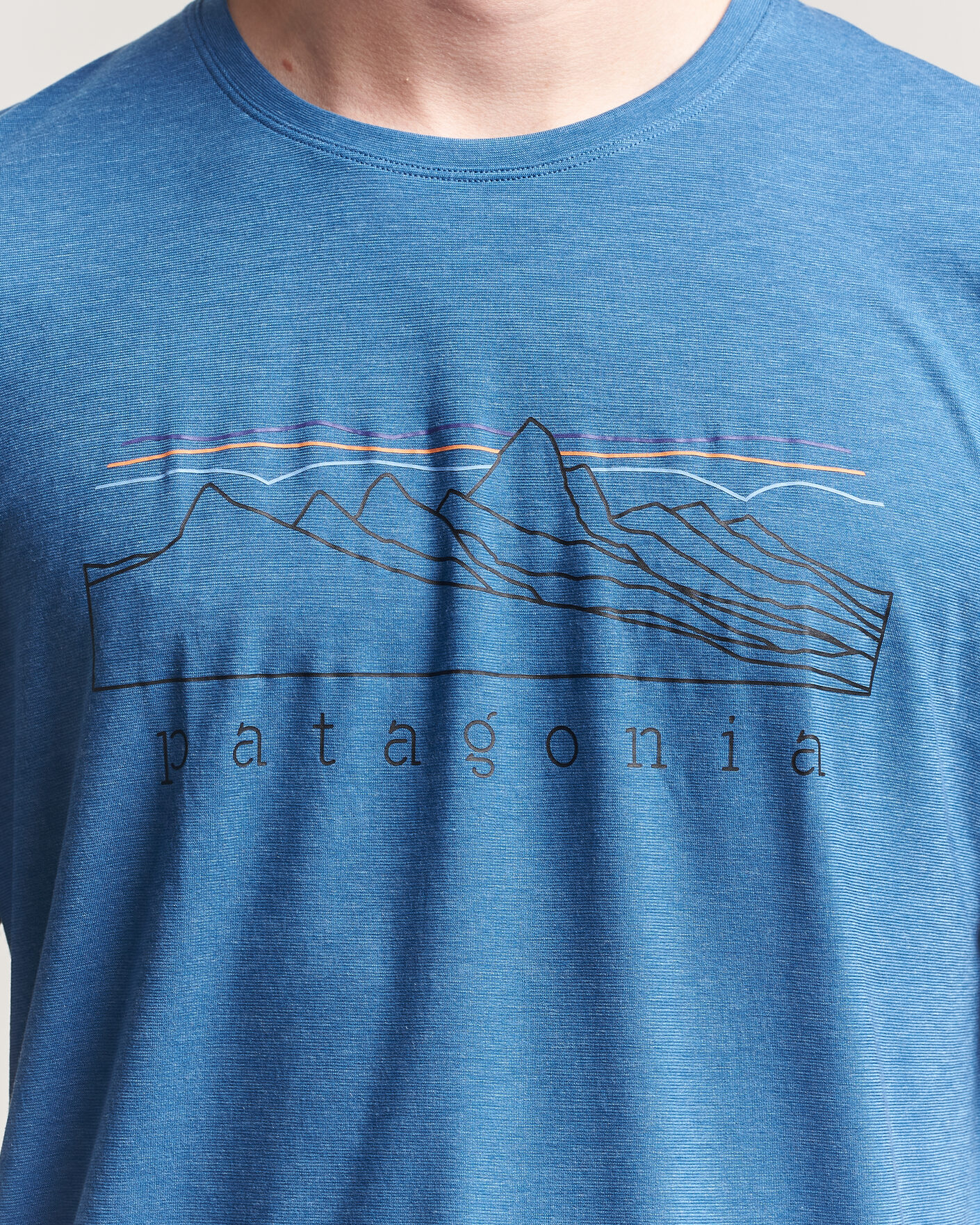 Herr | T-Shirts | Patagonia | Cap Cool Trail T-Shirt Aquatic Blue