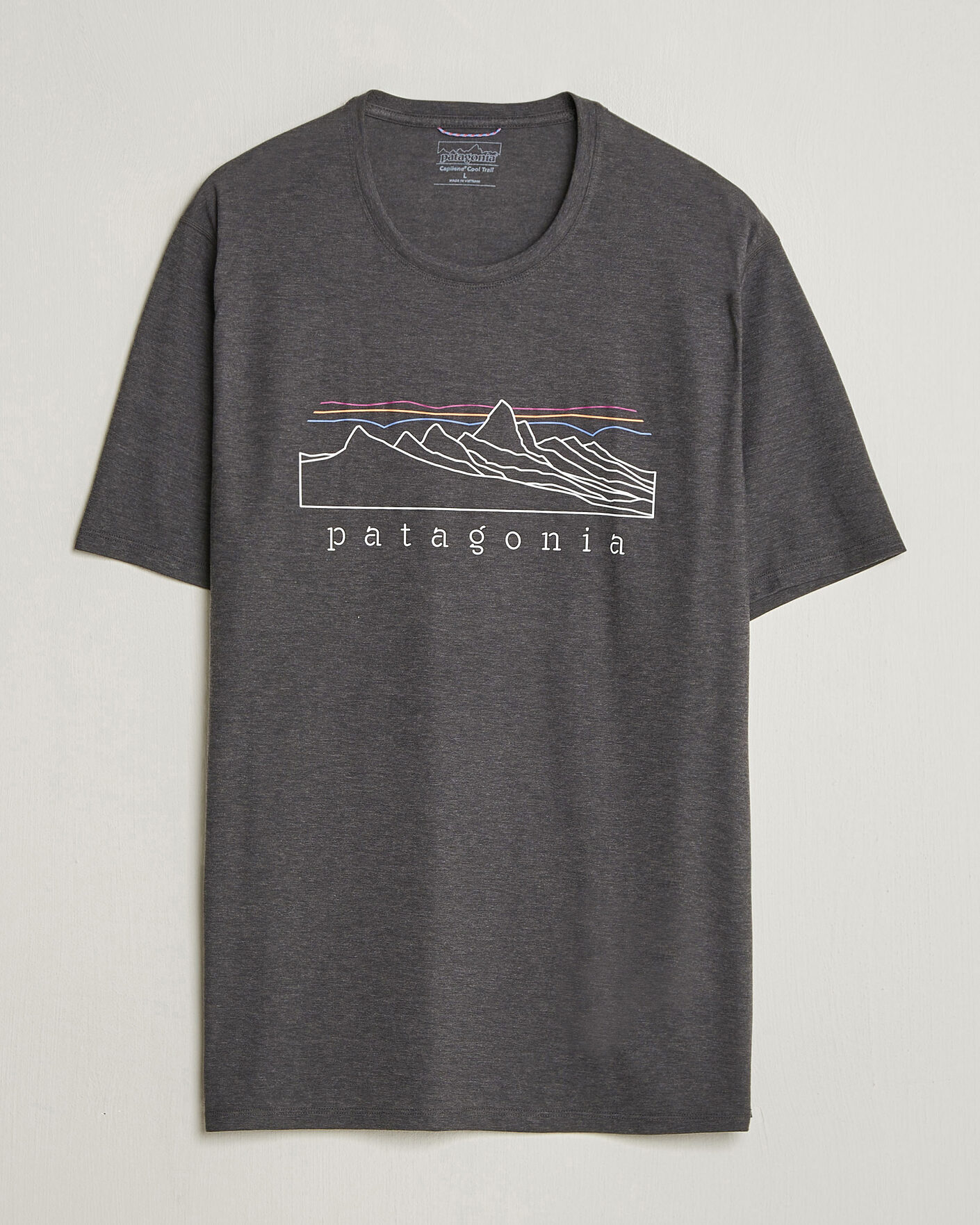Herr | T-Shirts | Patagonia | Cap Cool Trail T-Shirt Ink Black