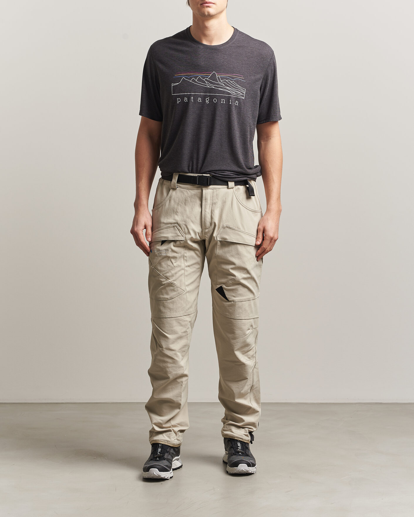 Herr | T-Shirts | Patagonia | Cap Cool Trail T-Shirt Ink Black
