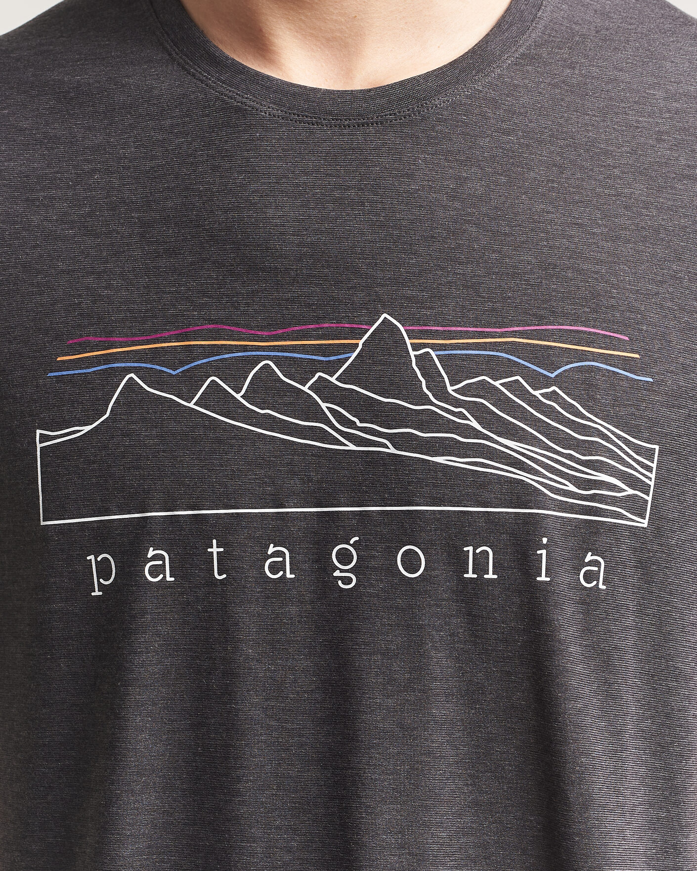 Herr | T-Shirts | Patagonia | Cap Cool Trail T-Shirt Ink Black