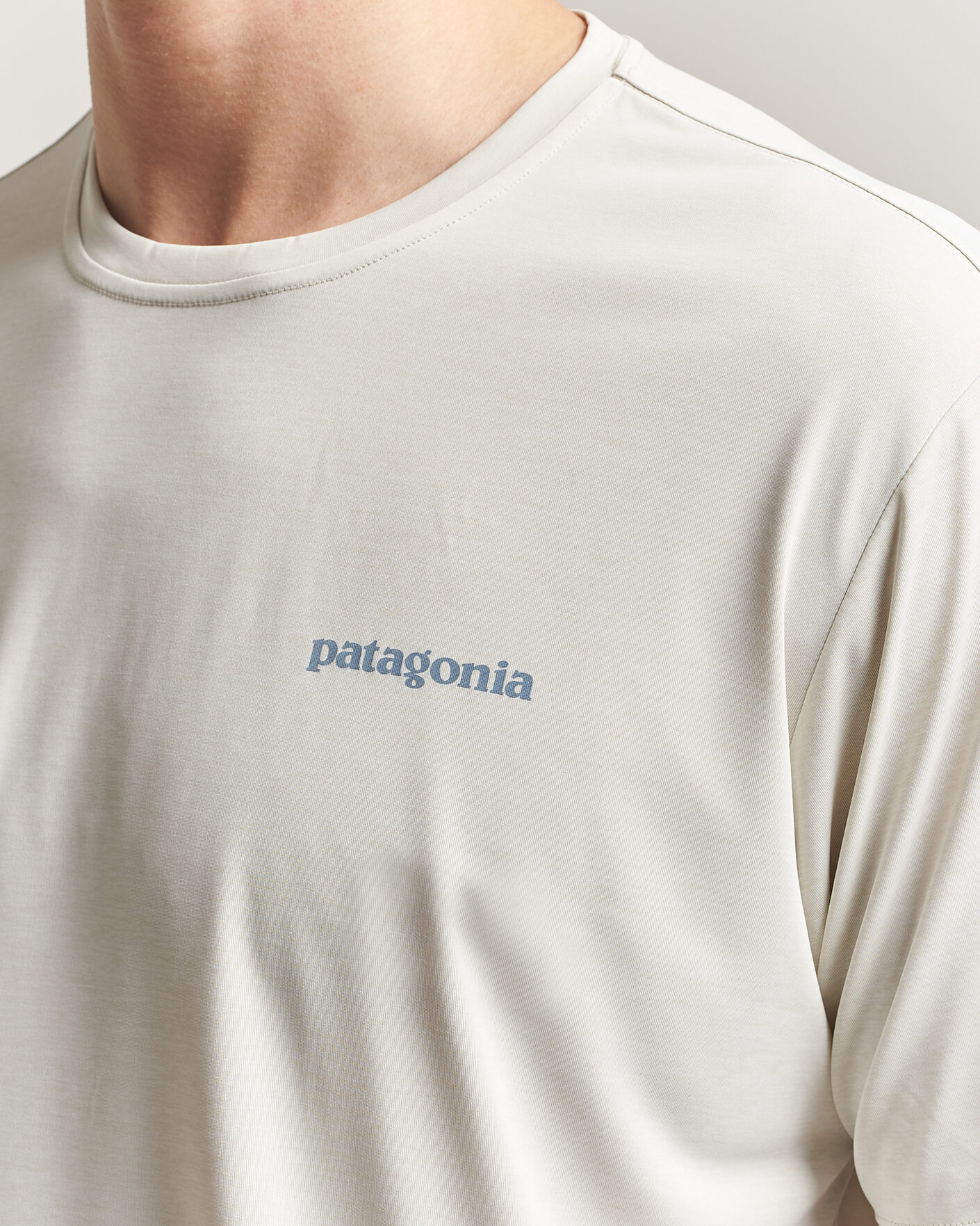 Herr | T-Shirts | Patagonia | Cap Cool Daily Logo T-Shirt Dyno White