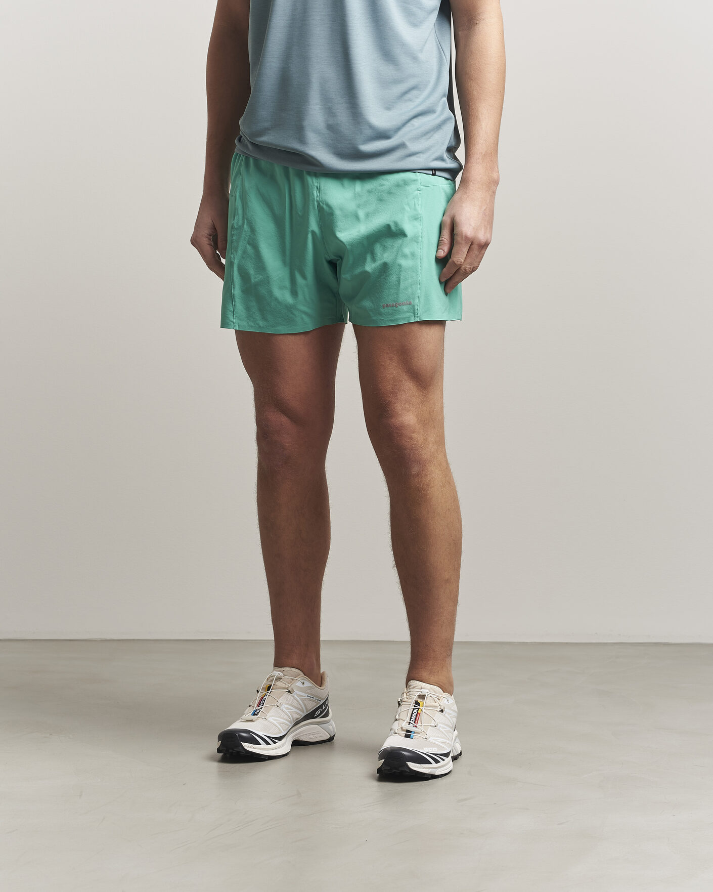 Herr | Shorts | Patagonia | Strider Pro Running Shorts Aqua Stone