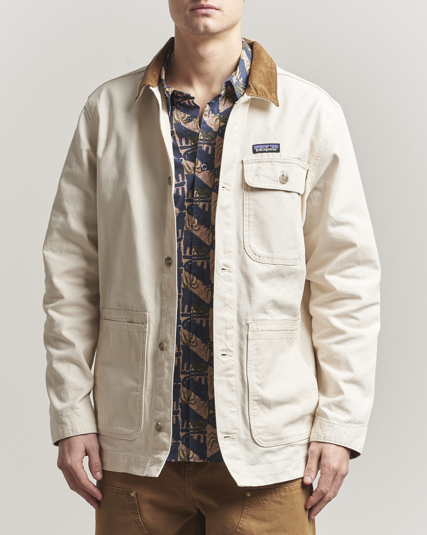 Herr | Jackor | Patagonia | Point Reyes Cotton Canvas Jacket Undyed Natural