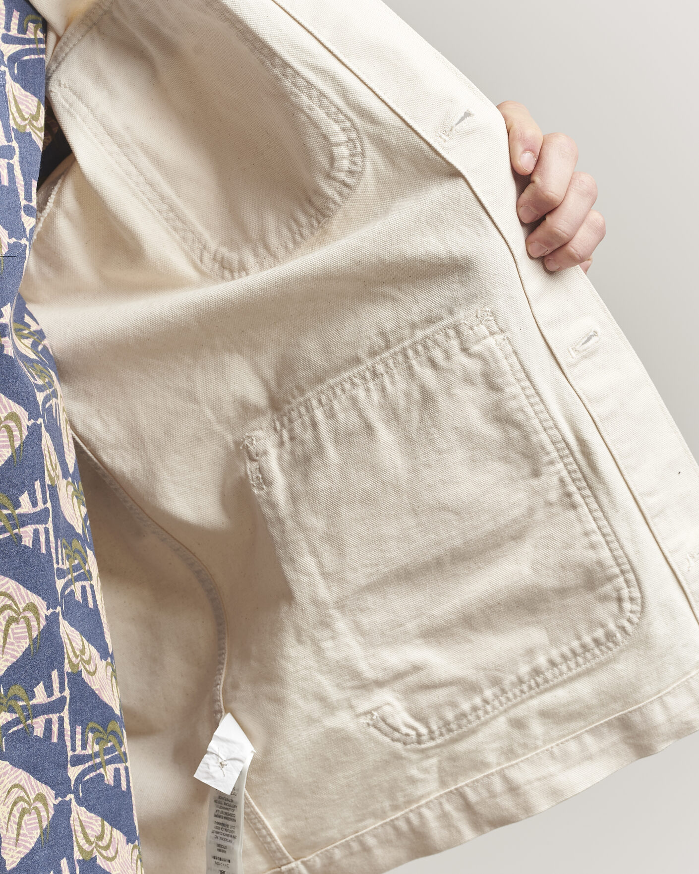 Herr | Jackor | Patagonia | Point Reyes Cotton Canvas Jacket Undyed Natural