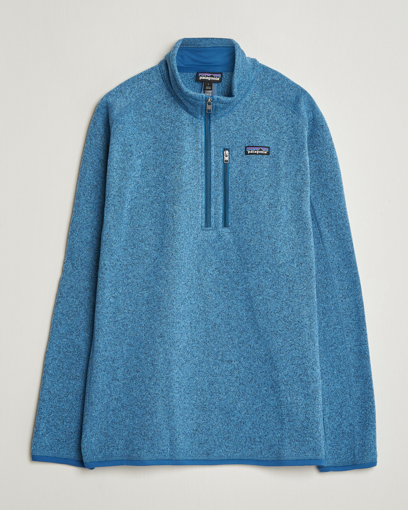 Herr | Tröjor | Patagonia | Better Sweater Half Zip Fleece Jacket Aquatic Blue