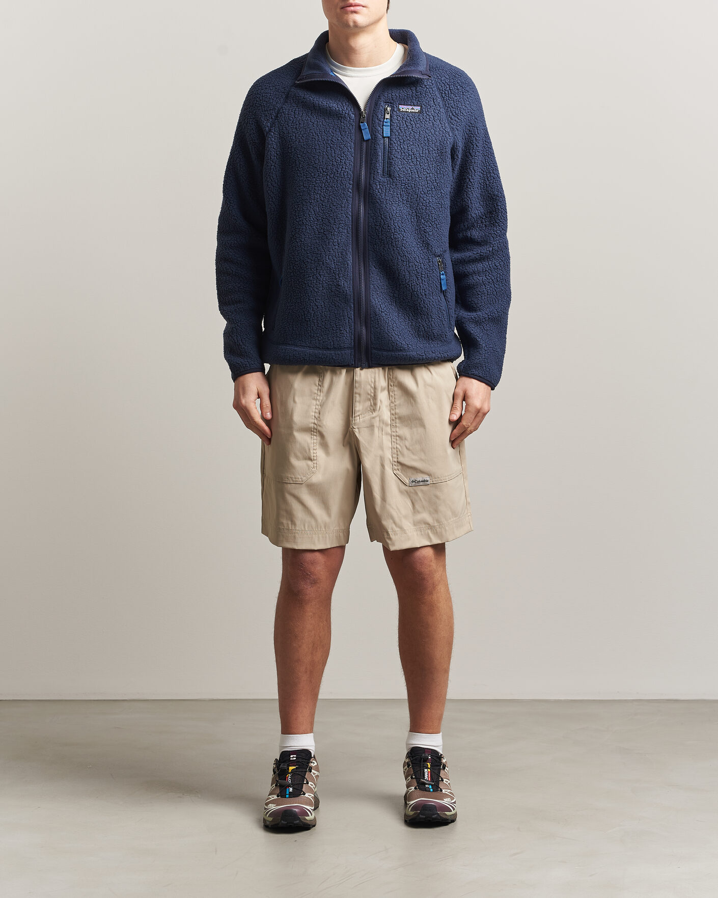 Herr | Tröjor | Patagonia | Retro Pile Jacket New Navy
