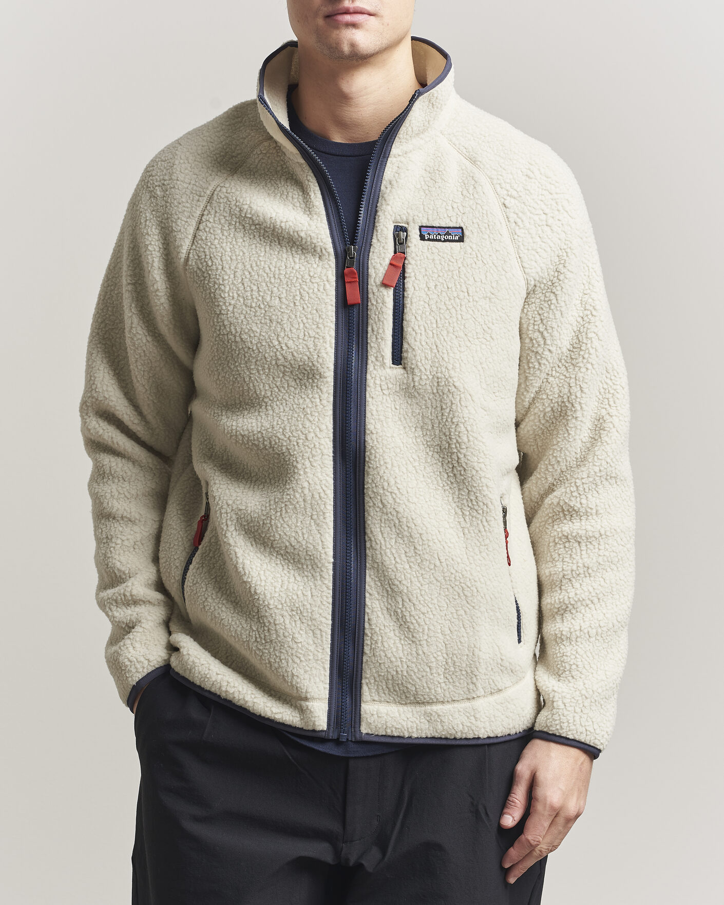 Herr | Tröjor | Patagonia | Retro Pile Jacket Pelican