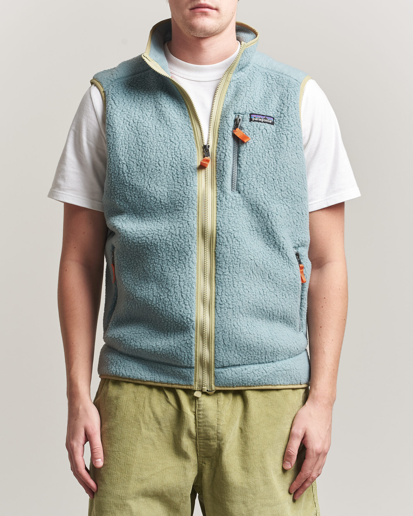 Herr | Västar | Patagonia | Retro Pile Vest Blue Sage