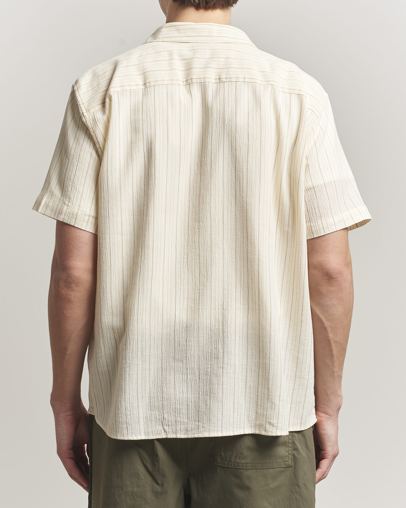Herr | Skjortor | Patagonia | AC Short Sleeve Shirt Natural