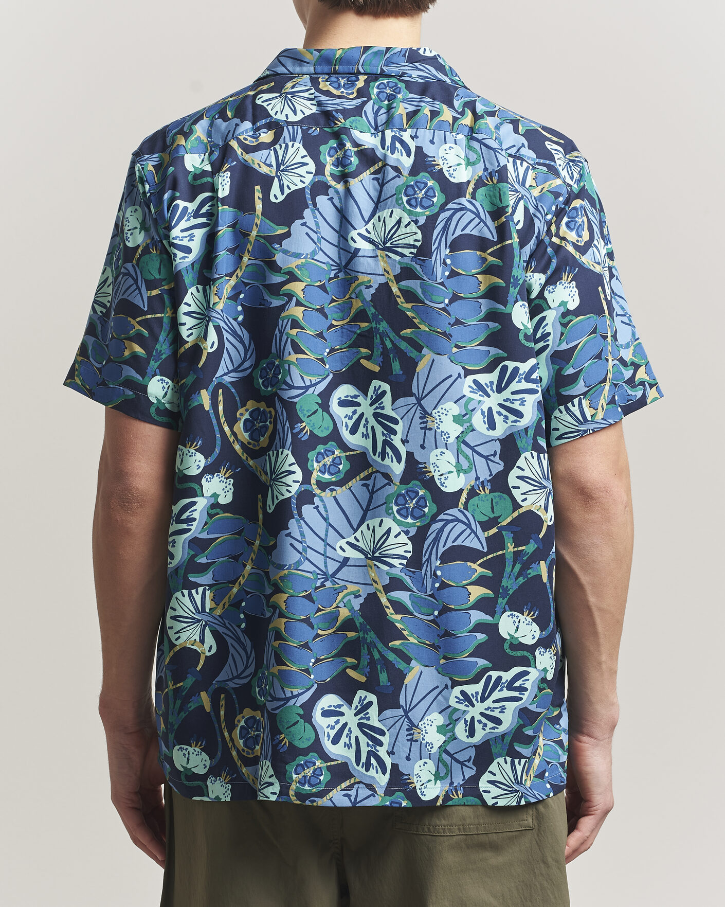Herr | Skjortor | Patagonia | Tidal Threads Short Sleeve Shirt New Navy