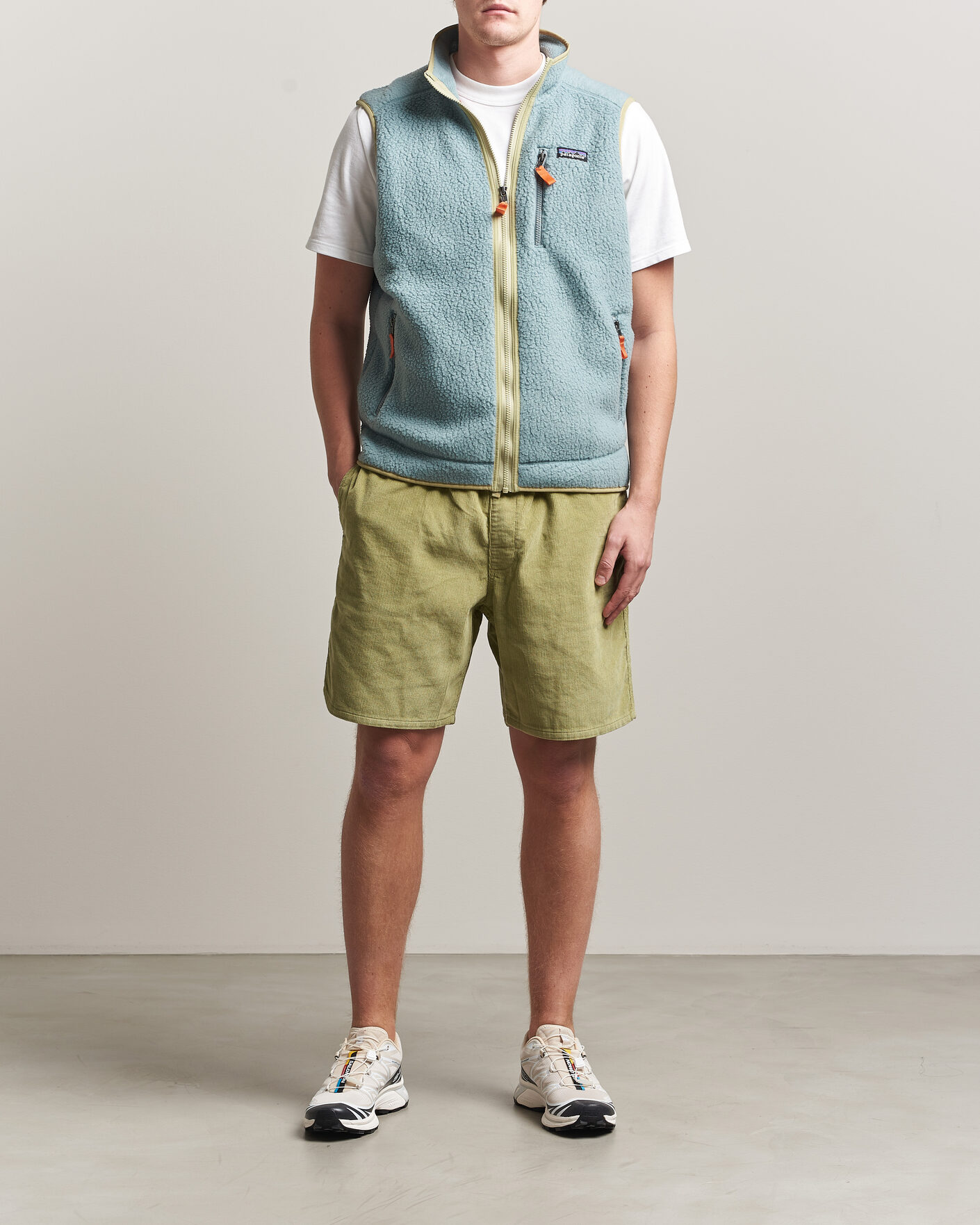 Herr | Shorts | Patagonia | Corduroy Volley Shorts Green