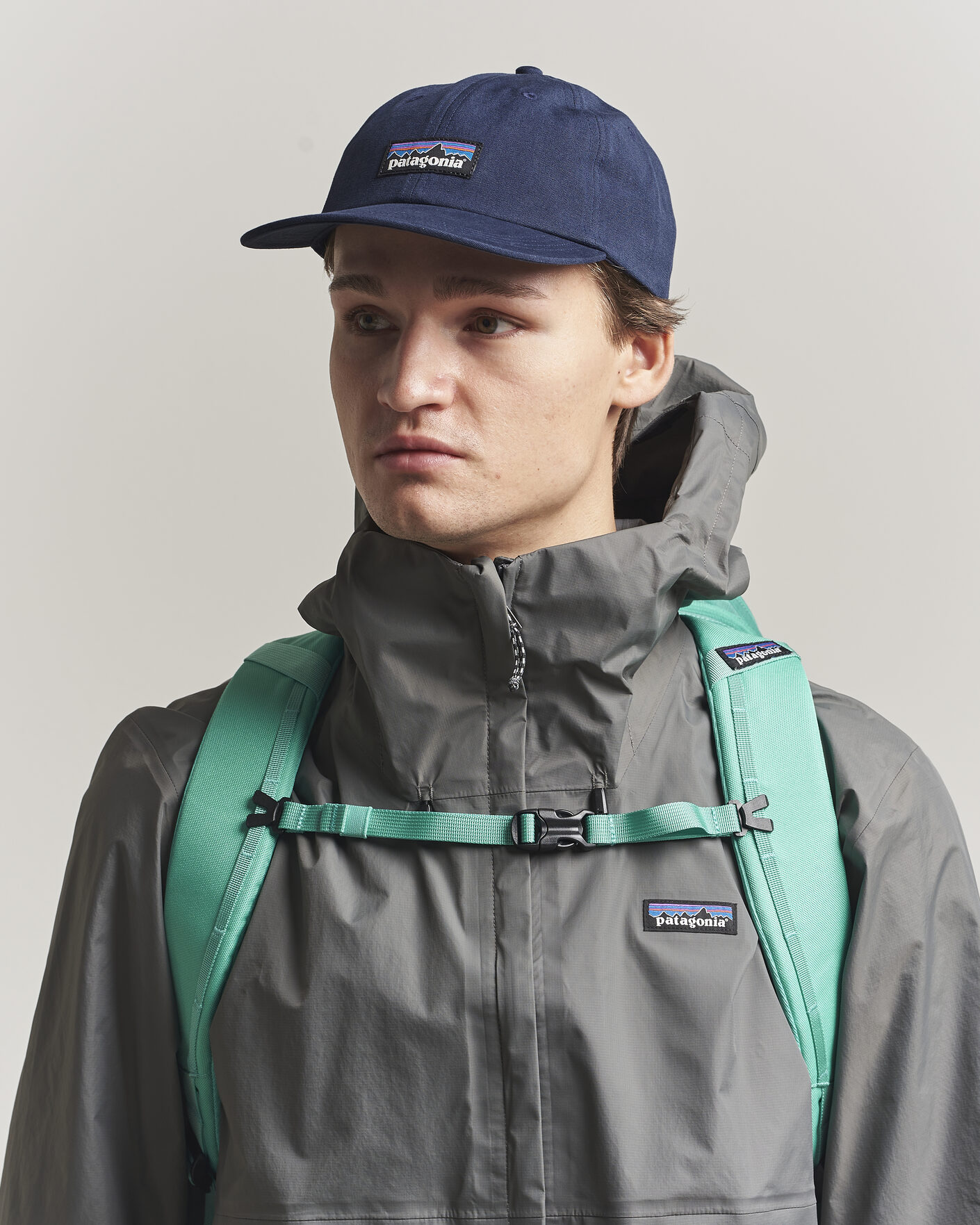 Herr | Hattar & kepsar | Patagonia | P-6 Label Trad Cap New Navy