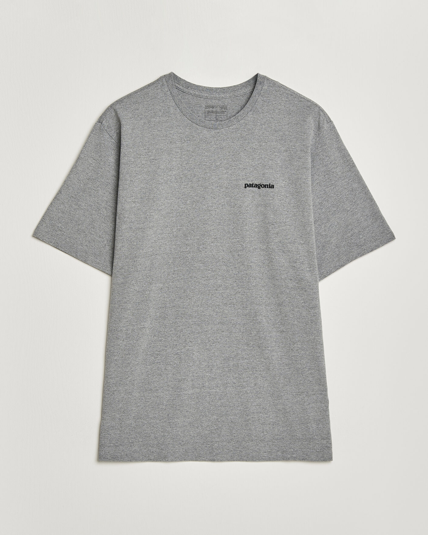 Herr | T-Shirts | Patagonia | P-6 Logo T-Shirt Gravel Heather