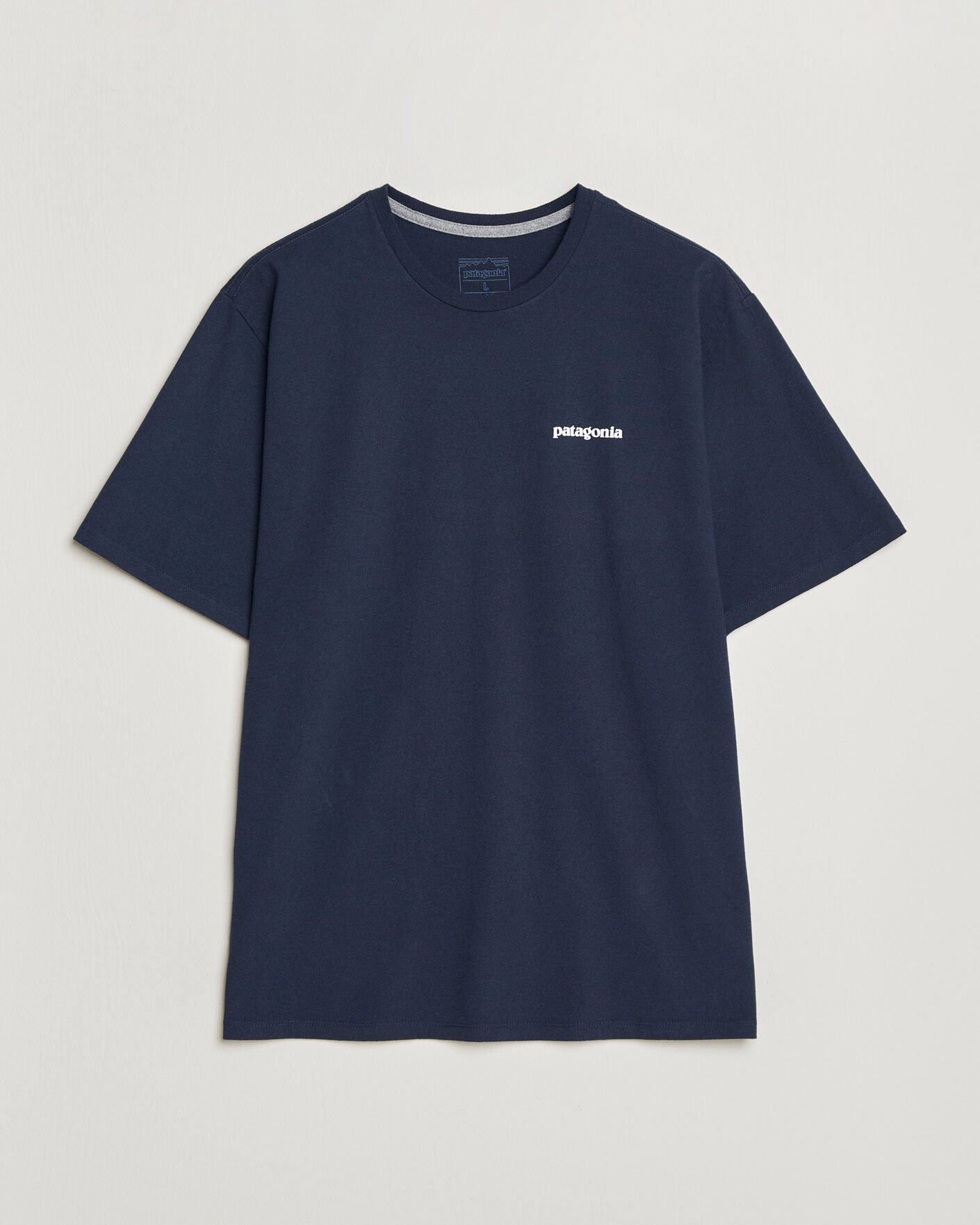 Herr | T-Shirts | Patagonia | P-6 Logo T-Shirt New Navy