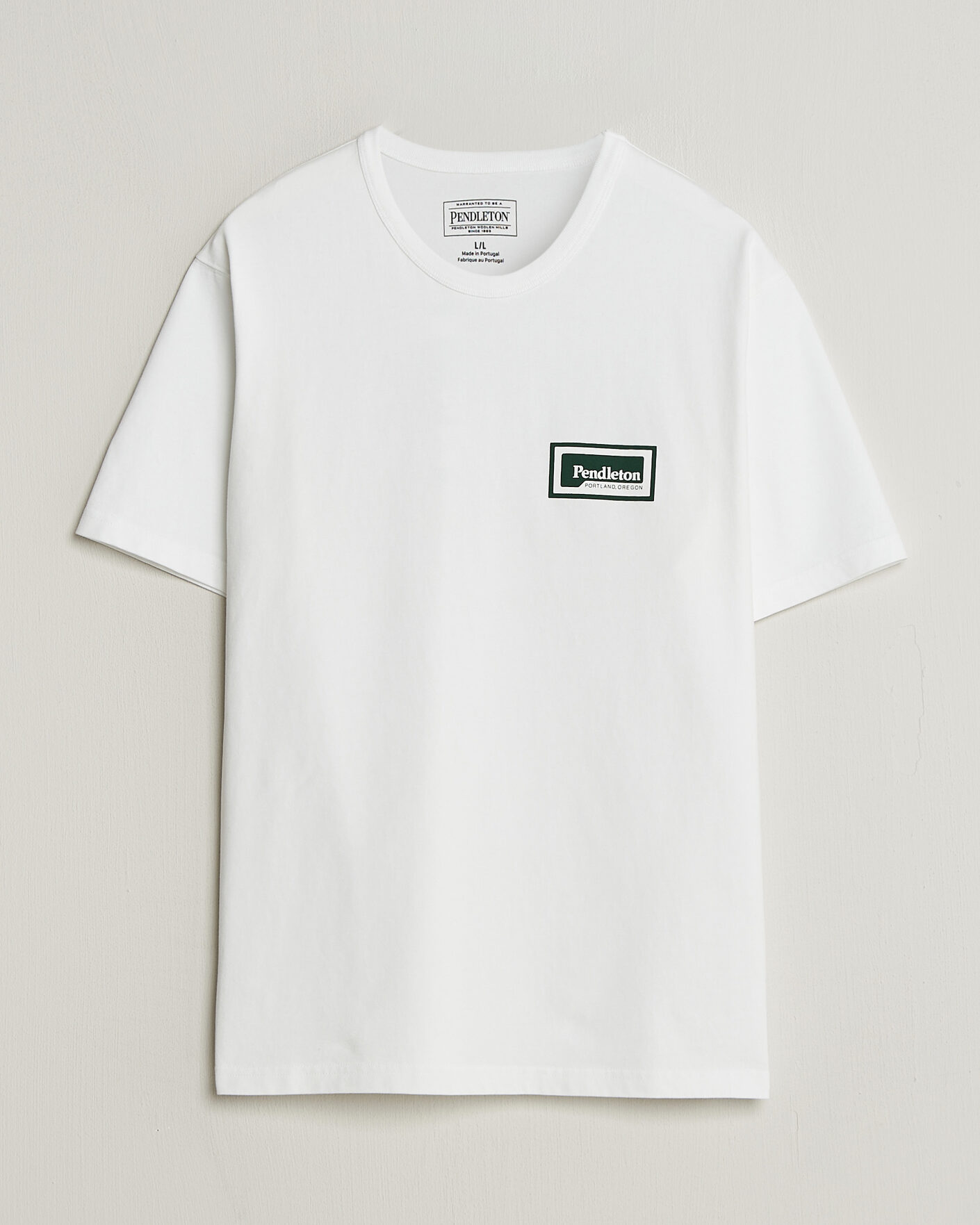 Herr | T-Shirts | Pendleton | Patch Graphic Tee White