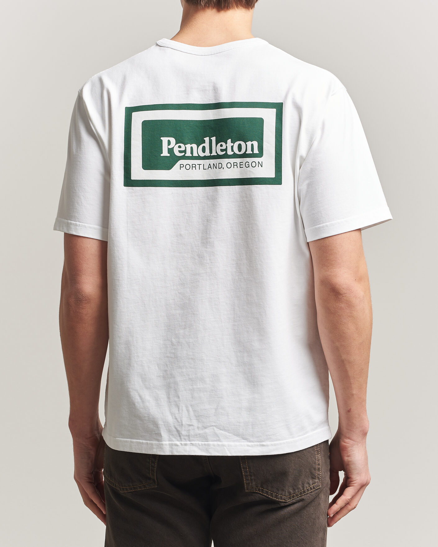 Herr | T-Shirts | Pendleton | Patch Graphic Tee White