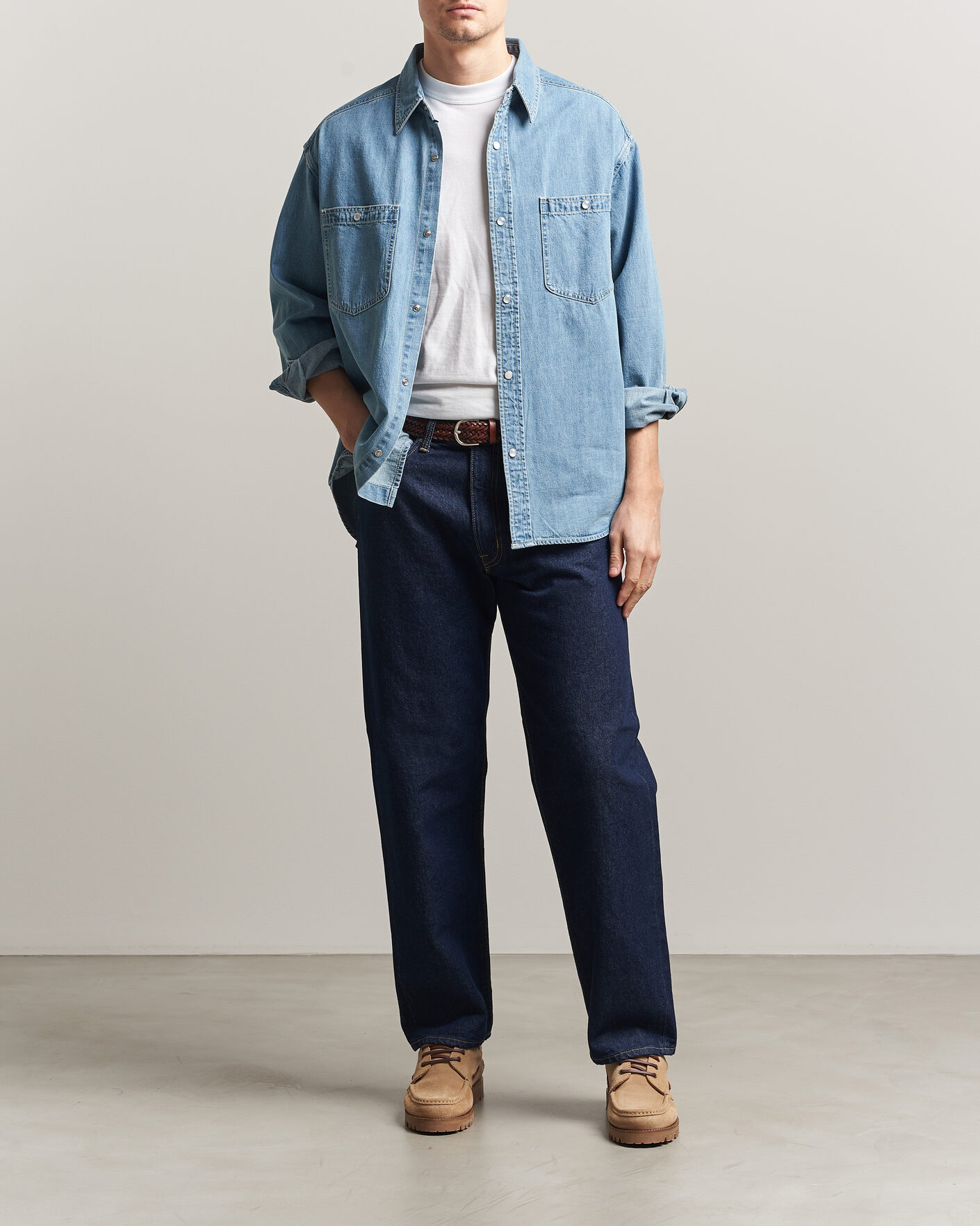 Herr | Skjortor | Pendleton | Western Workshirt Stone Wash