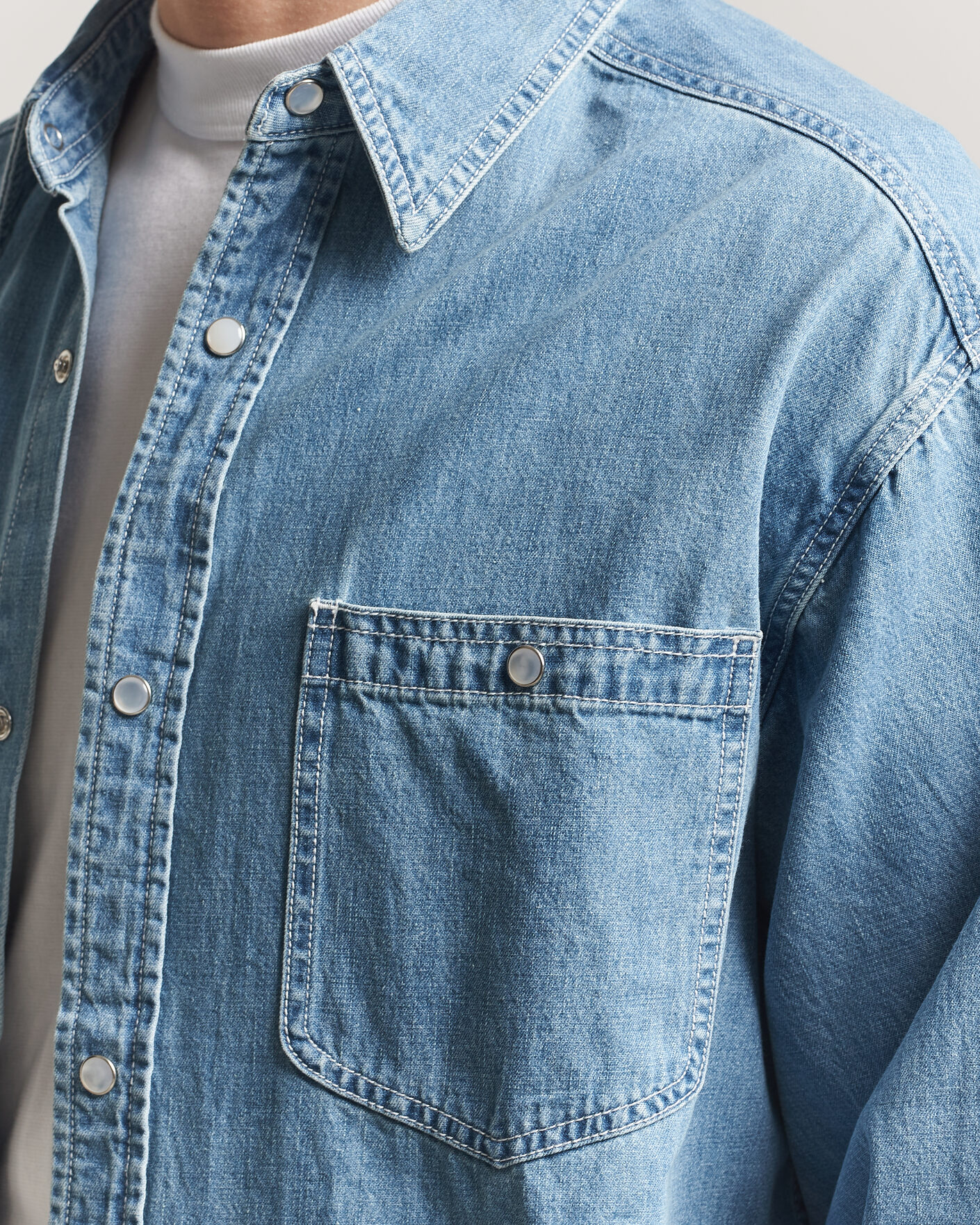 Herr | Skjortor | Pendleton | Western Workshirt Stone Wash