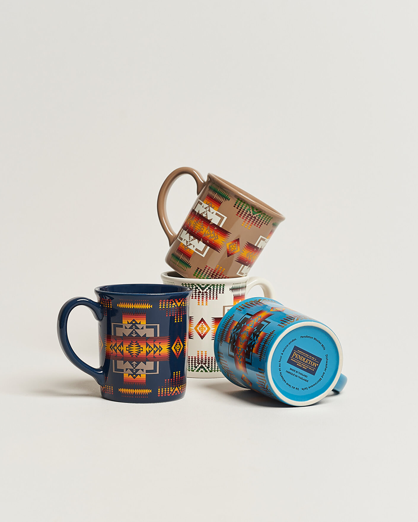 Herr | Till hemmet | Pendleton | 4-Pack Ceramic Mug Set Chief Joseph