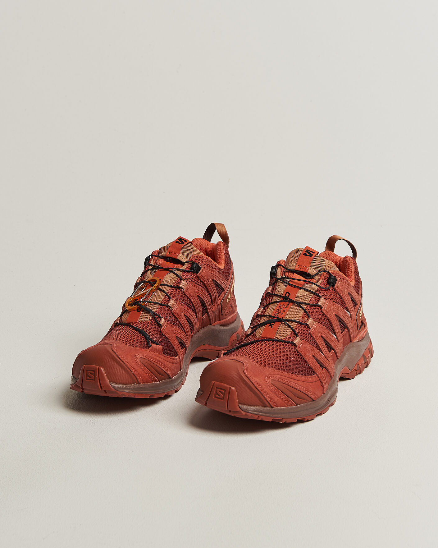 Herr | Trail Sneakers | Salomon | XA Pro 3D Sneakers Pecan Brown/Chili