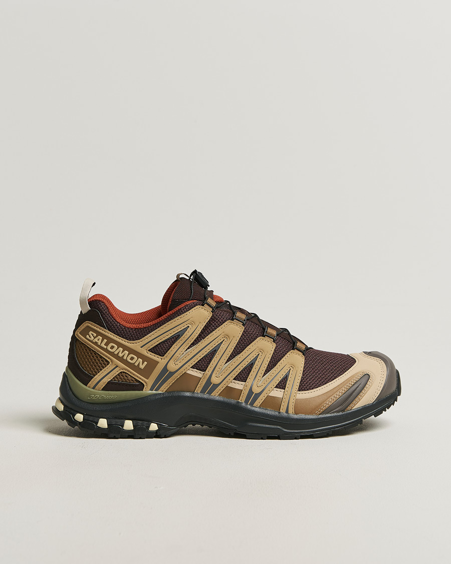 Herr | Trail Sneakers | Salomon | XA Pro 3D Sneakers Black Coffee/Kelp