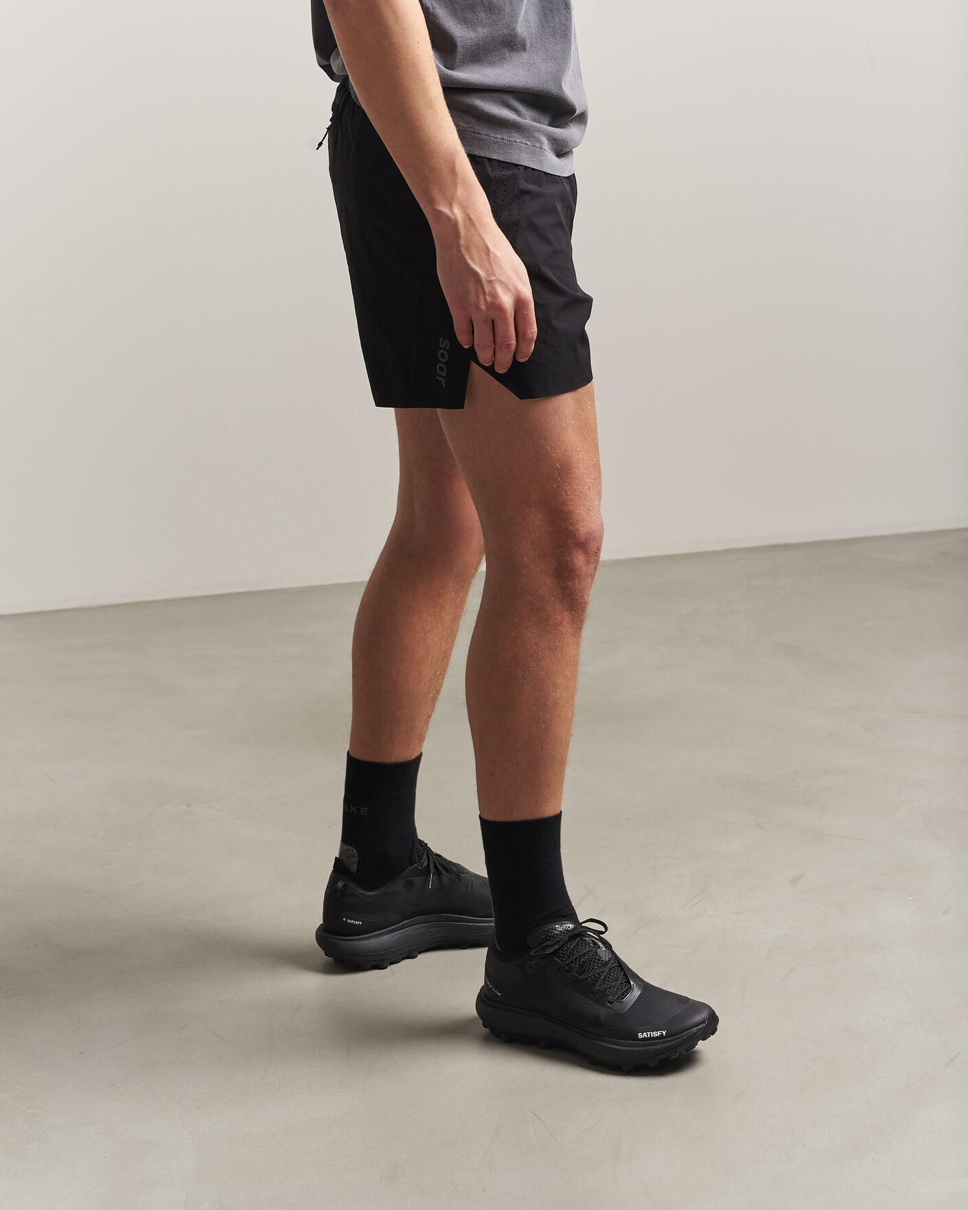 Herr | Löparskor | Satisfy | The Rocker Trail Shoes Jet Black