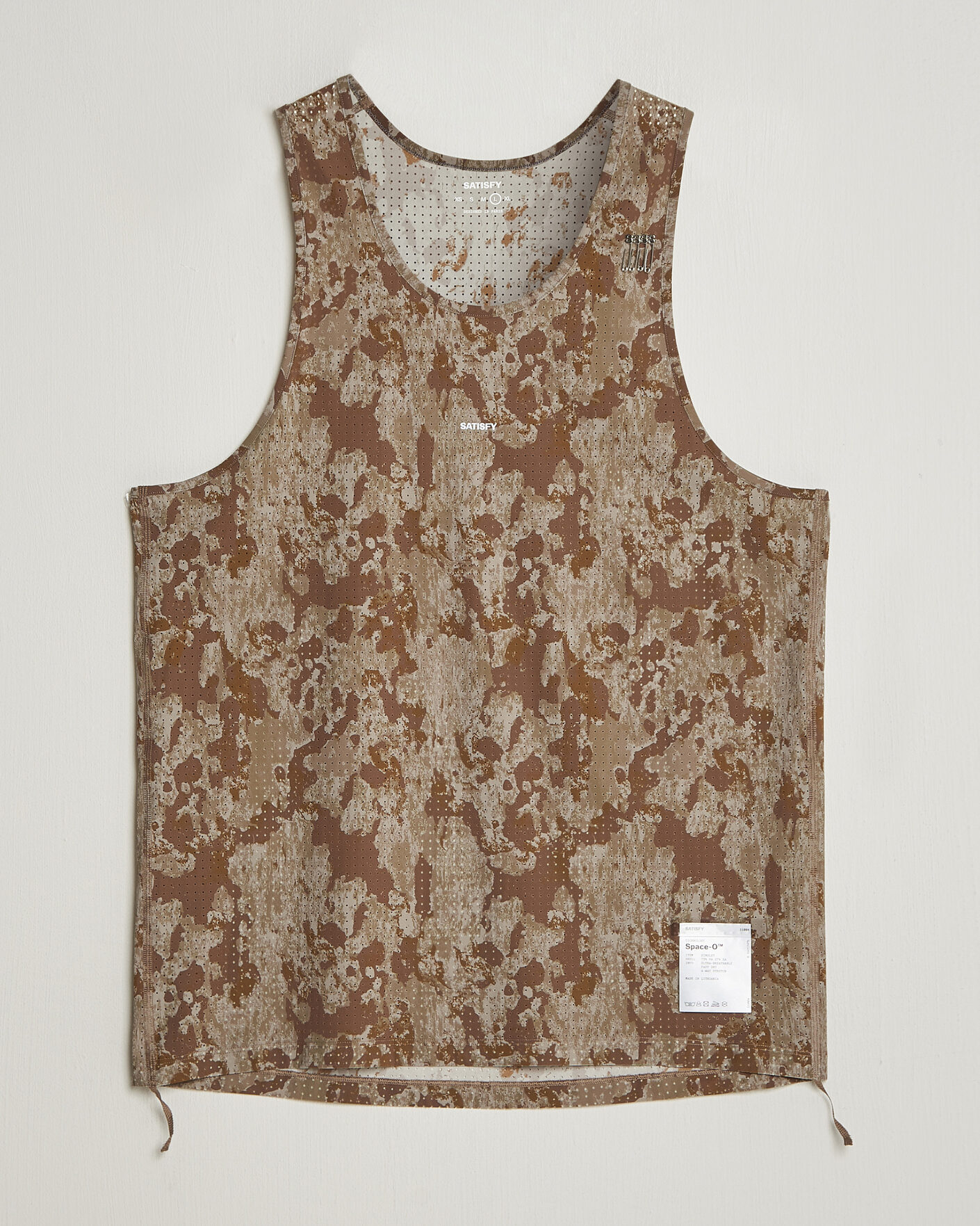 Herr | T-Shirts | Satisfy | Space-O Singlet Camo