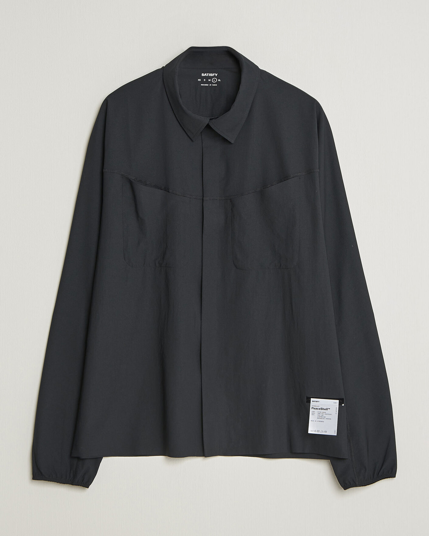 Herr | Skjortor | Satisfy | PeaceShell River Shirt Black