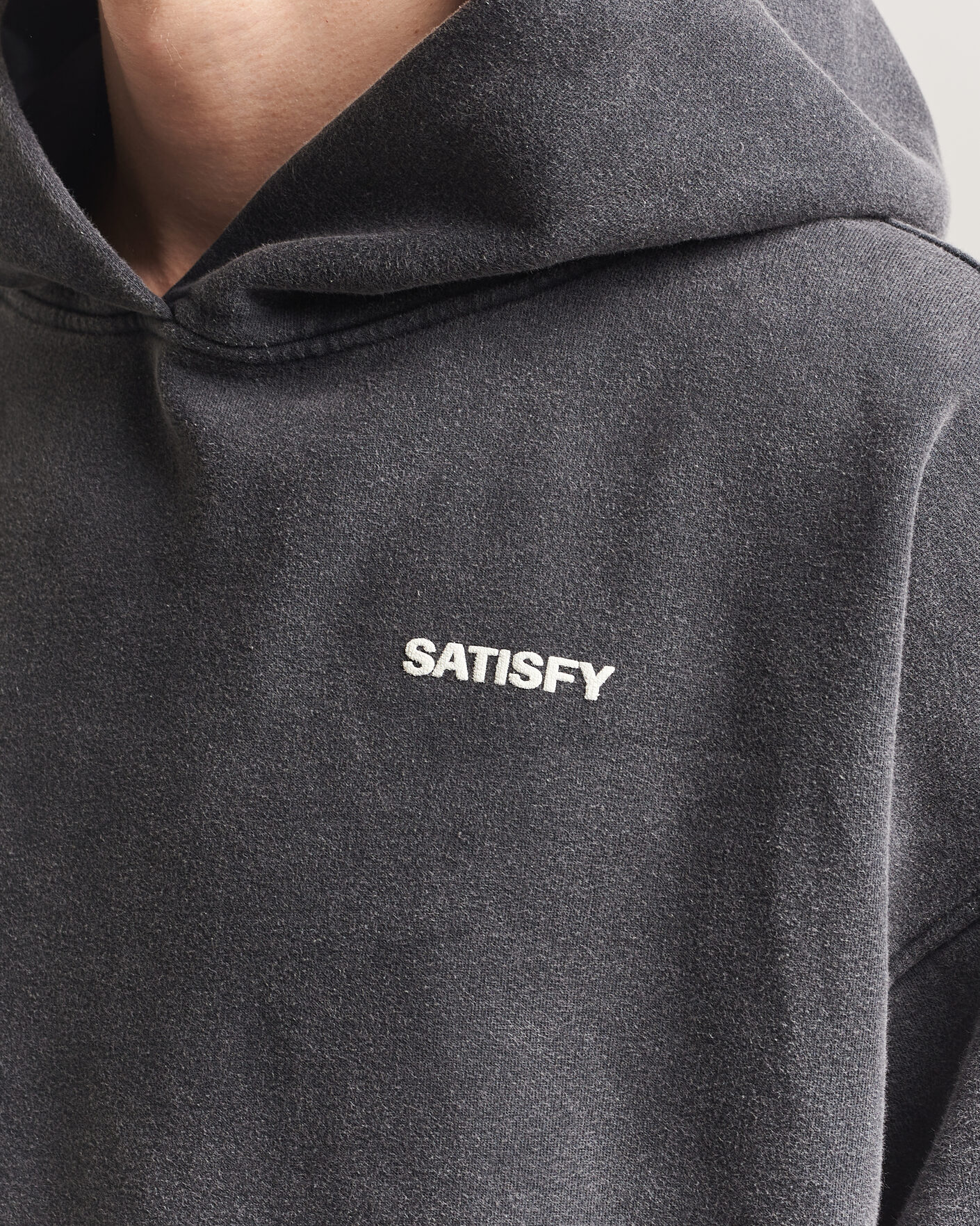 Herr | Tröjor | Satisfy | SoftCell Hoodie Aged Black