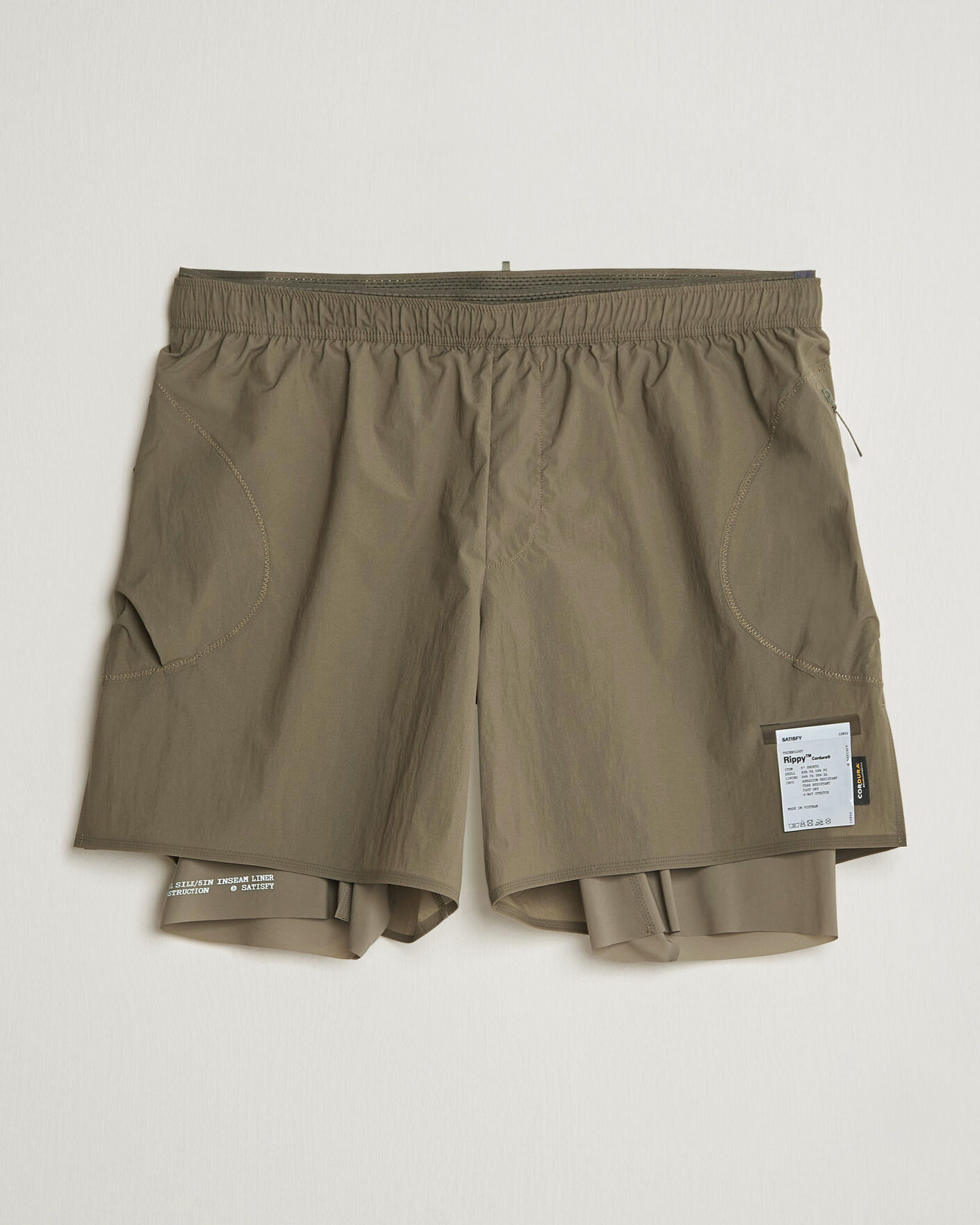 Herr | Shorts | Satisfy | Rippy Cordura 5 Inch Shorts Morel