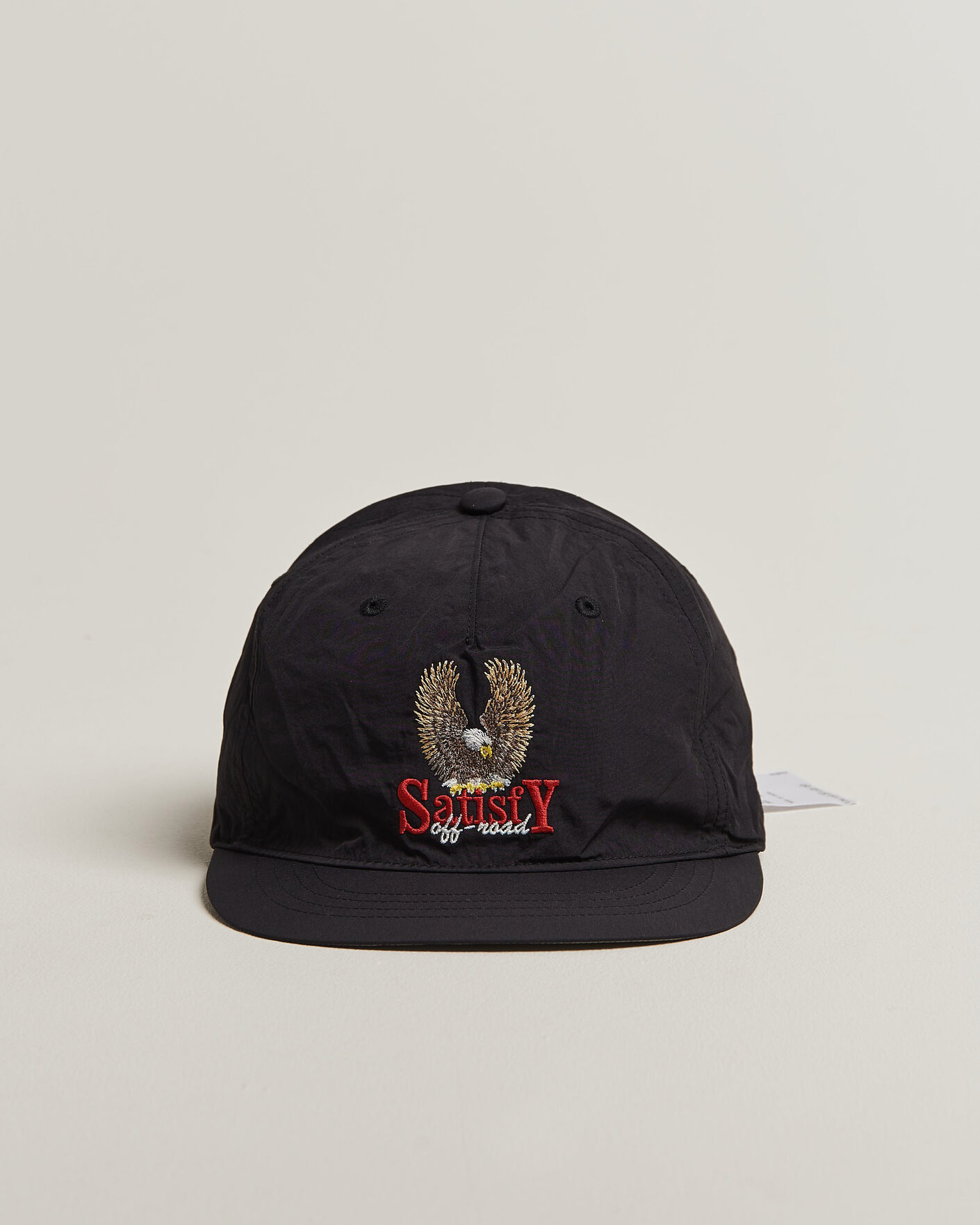 Herr | Hattar & kepsar | Satisfy | FliteSilk 5 Panel Cap Black Eagle