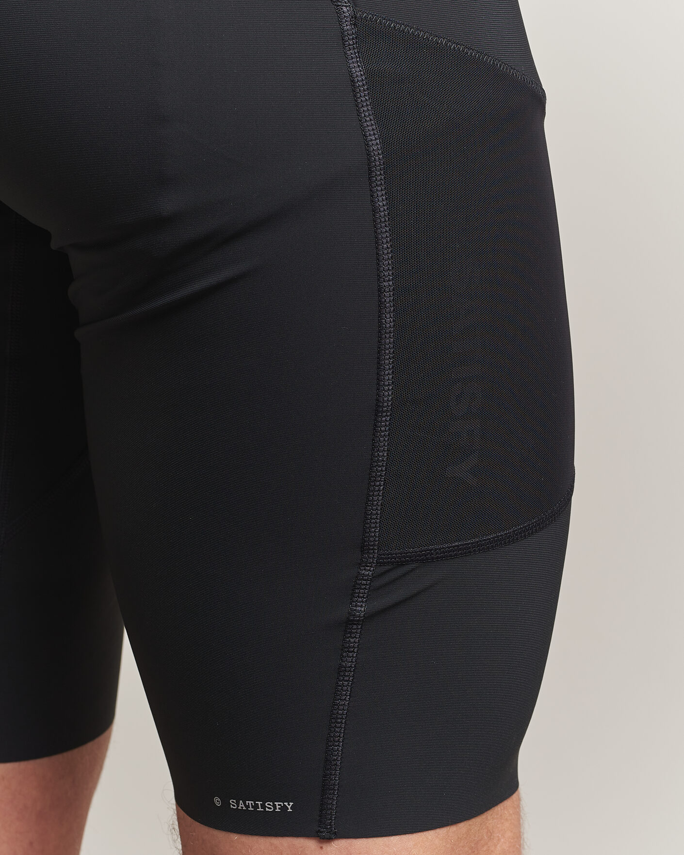 Herr | Shorts | Satisfy | TechSilk Evo 9 Half Tight Black