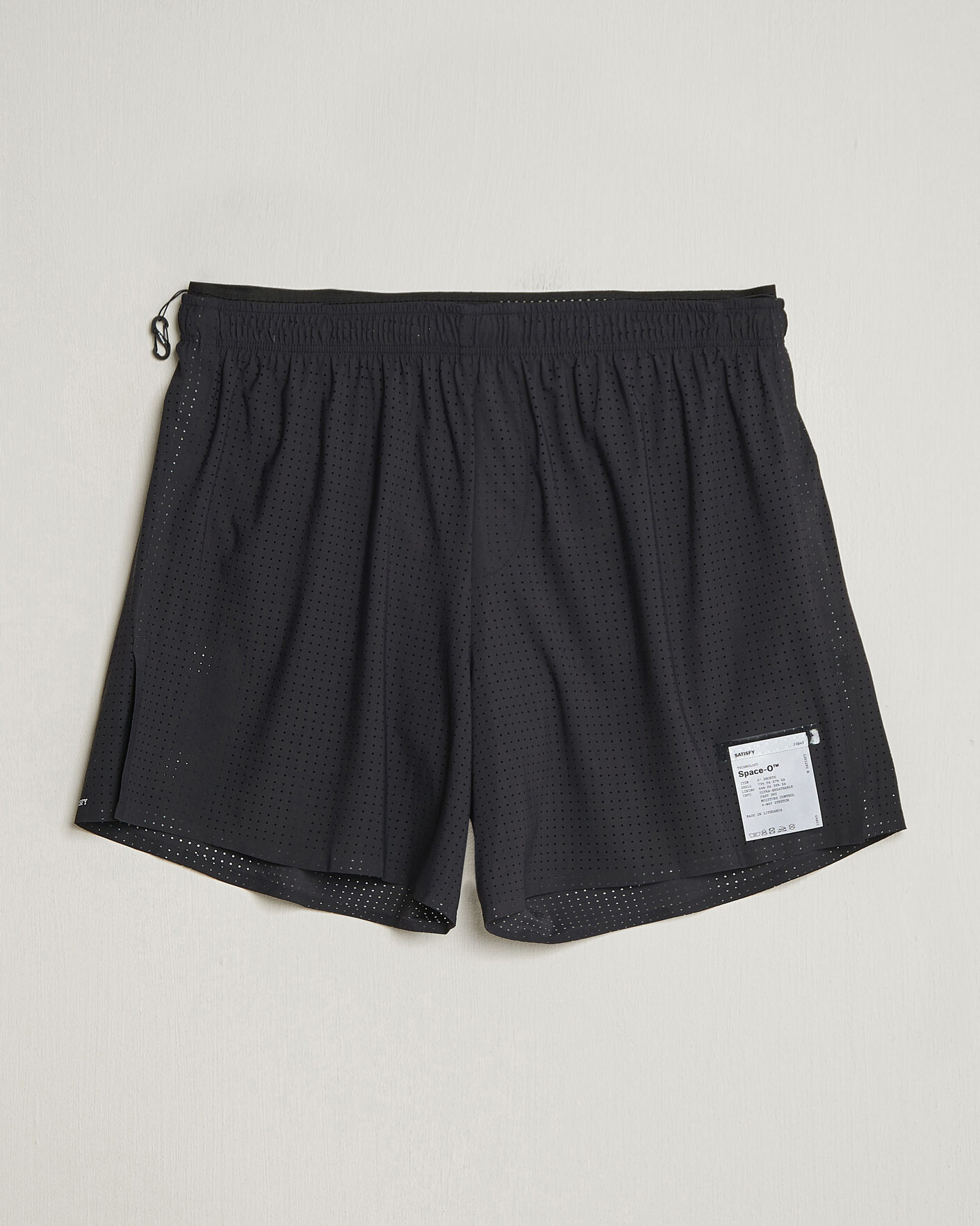Herr | Shorts | Satisfy | Space-O 5 Inch Shorts Black