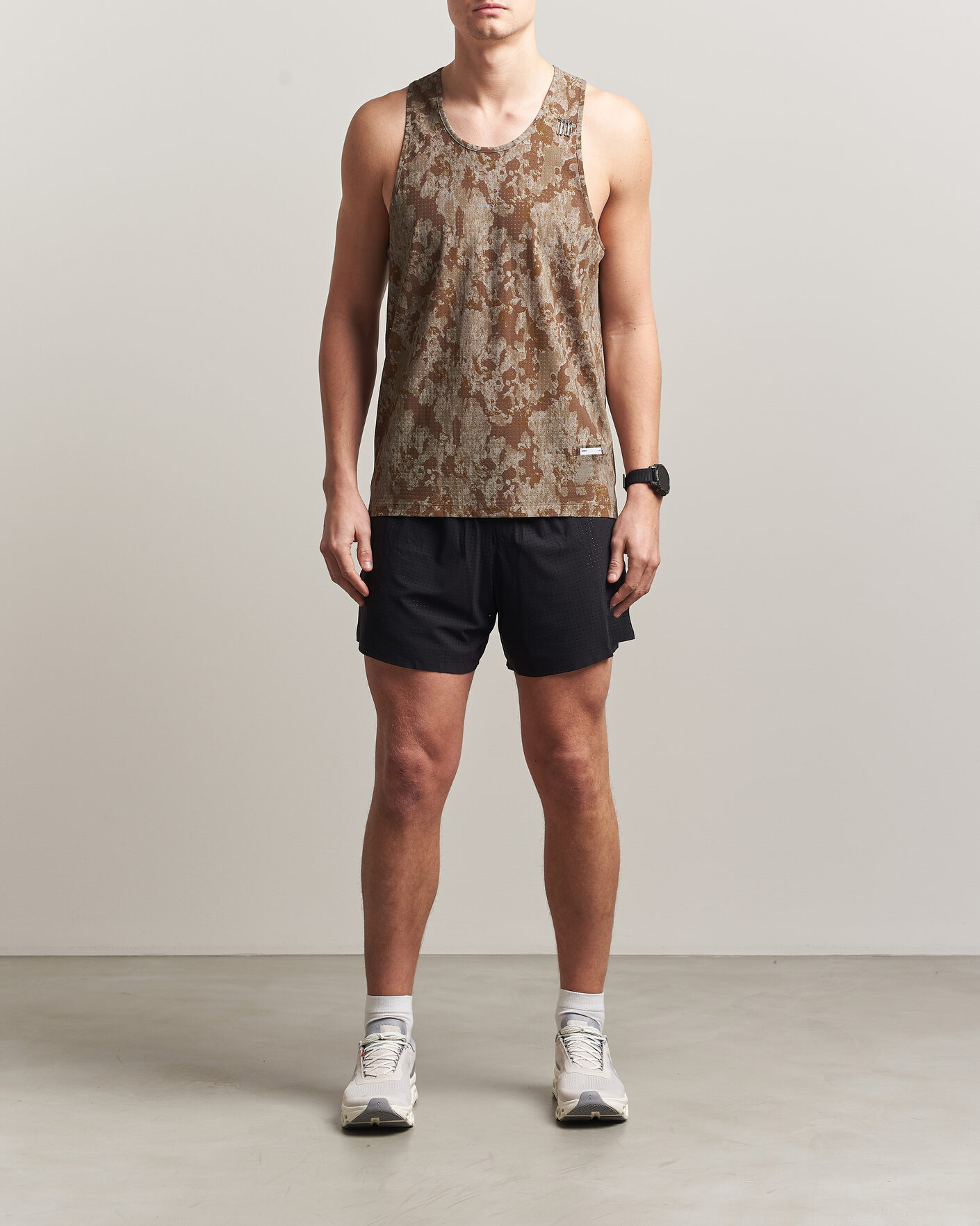 Herr | Shorts | Satisfy | Space-O 5 Inch Shorts Black